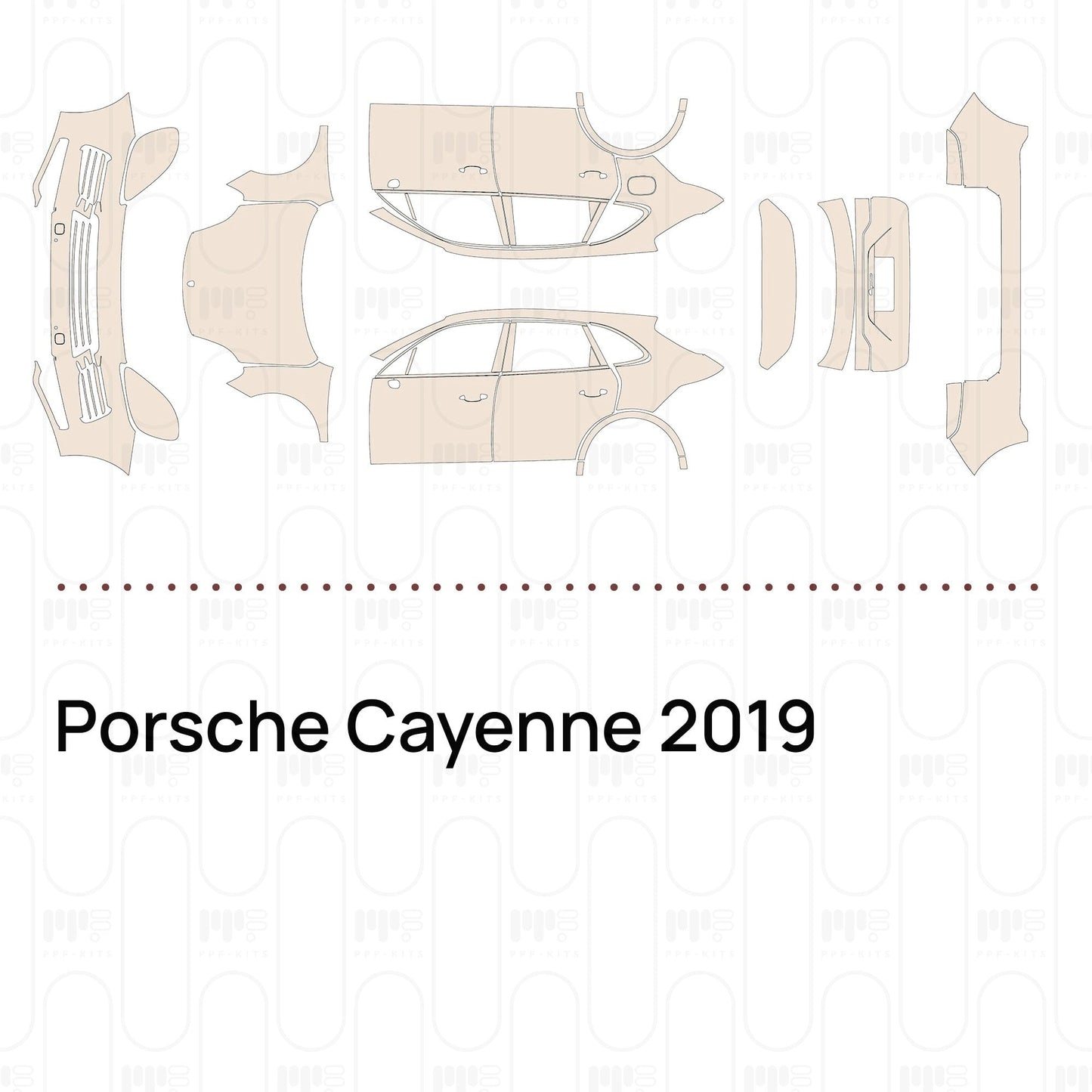 Pre-CutPPFPorscheCayenne2019