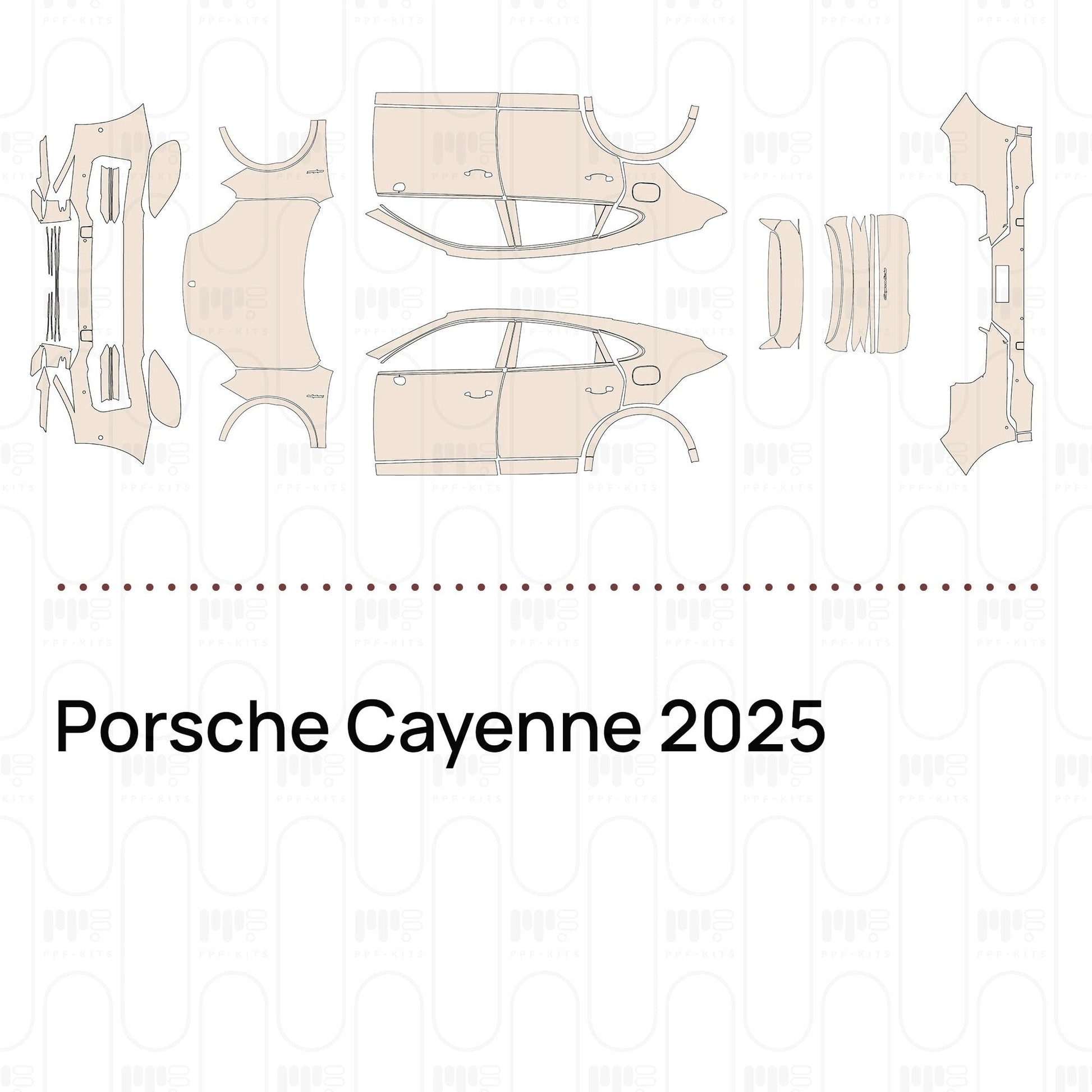 Pre-CutPPFPorscheCayenne2025
