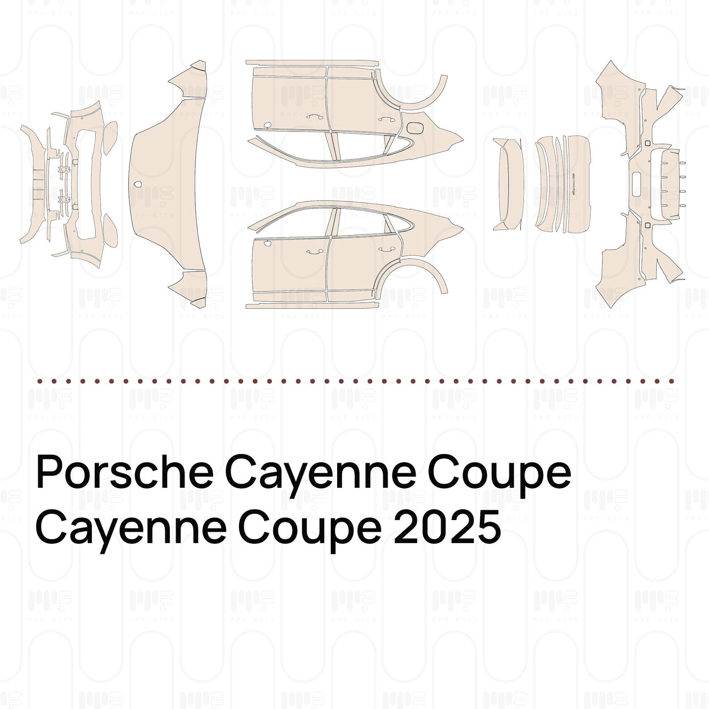 Pre-CutPPFPorscheCayenneCoupeCayenneCoupe2025