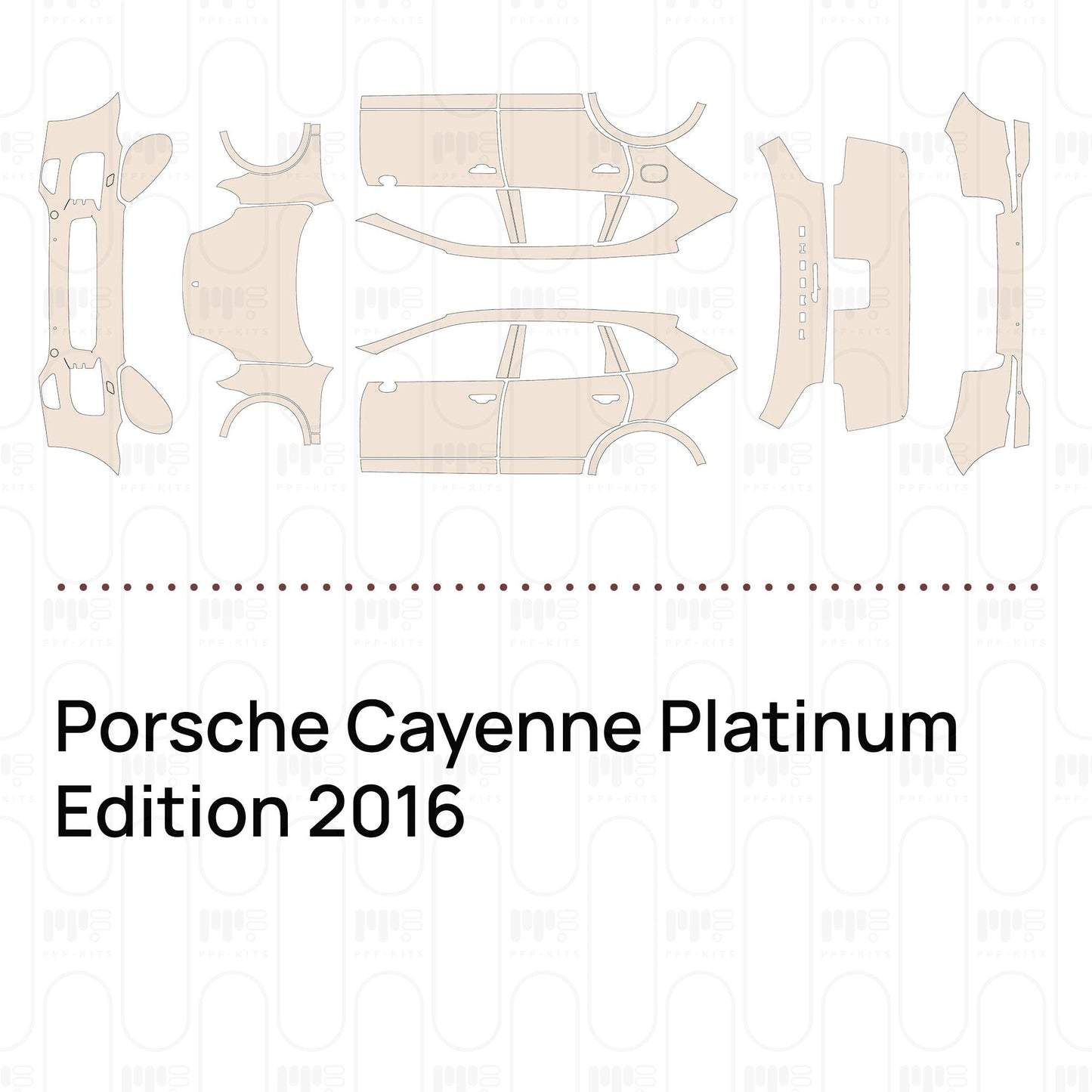 Pre-CutPPFPorscheCayennePlatinumEdition2016