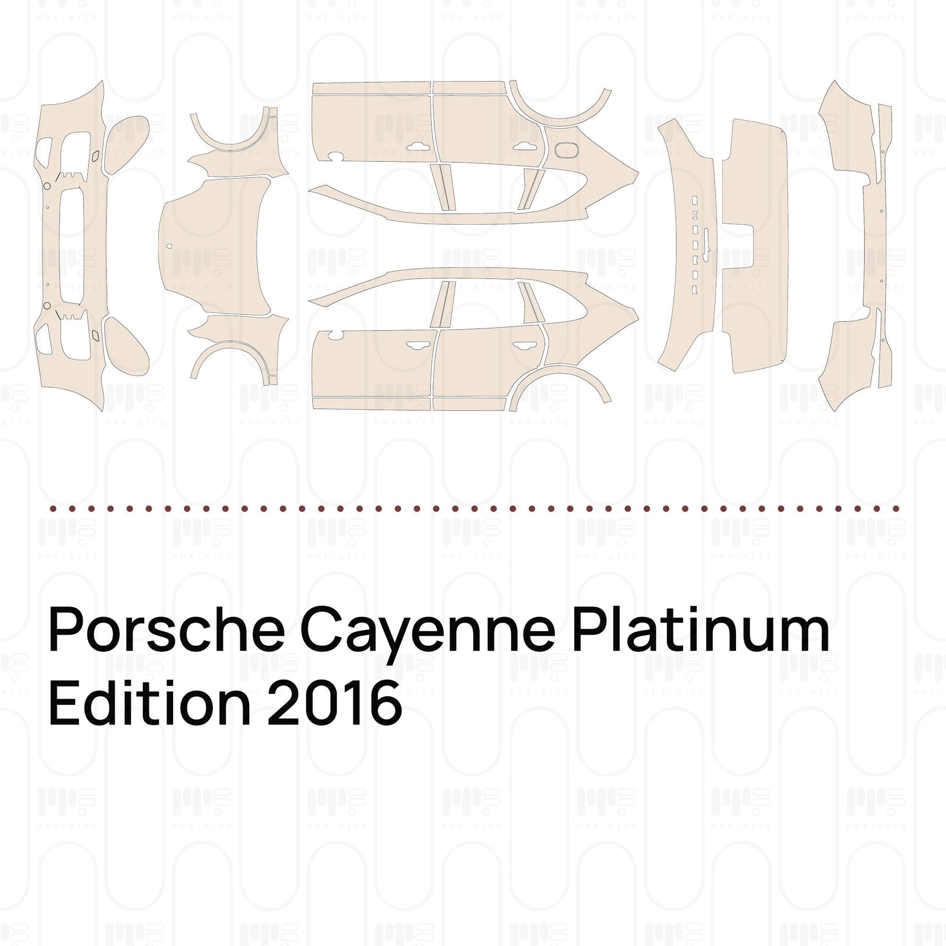 Pre-CutPPFPorscheCayennePlatinumEdition2016