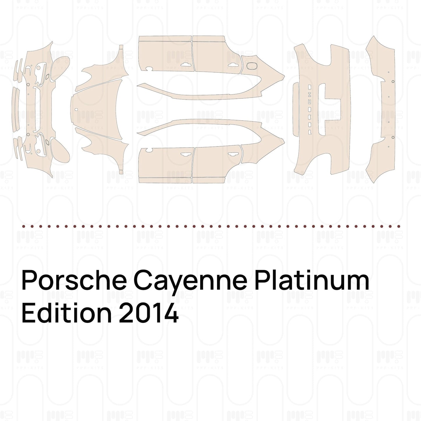 Pre-CutPPFPorscheCayennePlatinumEdition2014