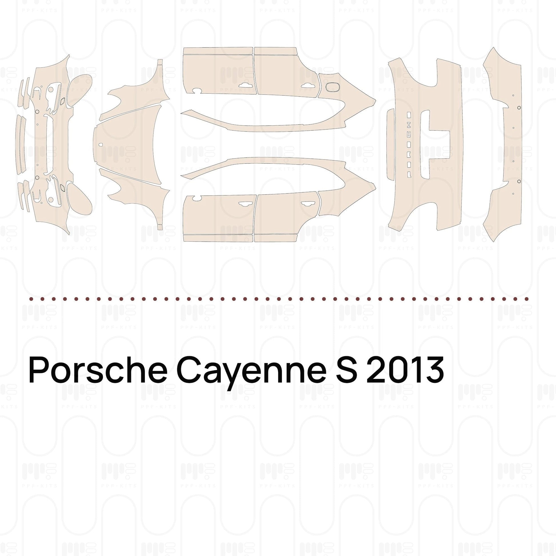 Pre-CutPPFPorscheCayenneS2013