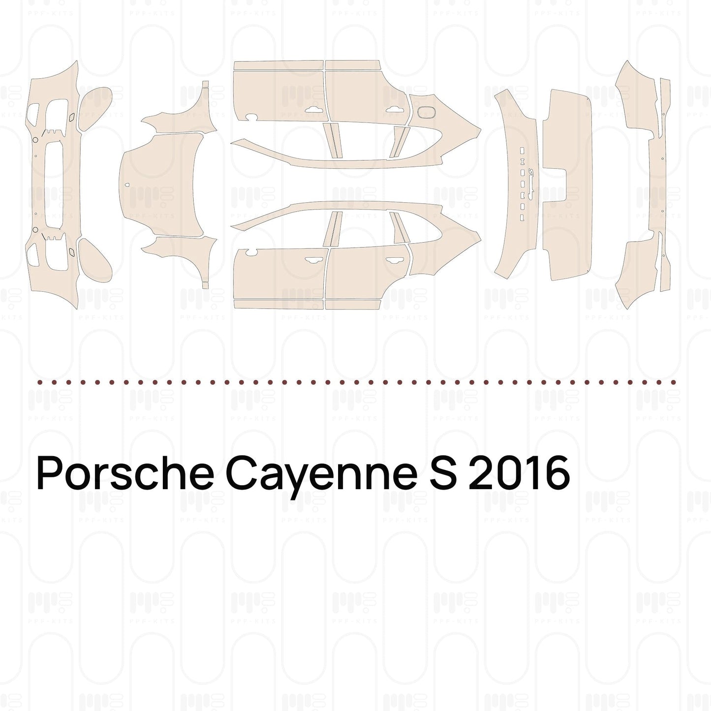 Pre-CutPPFPorscheCayenneS2016