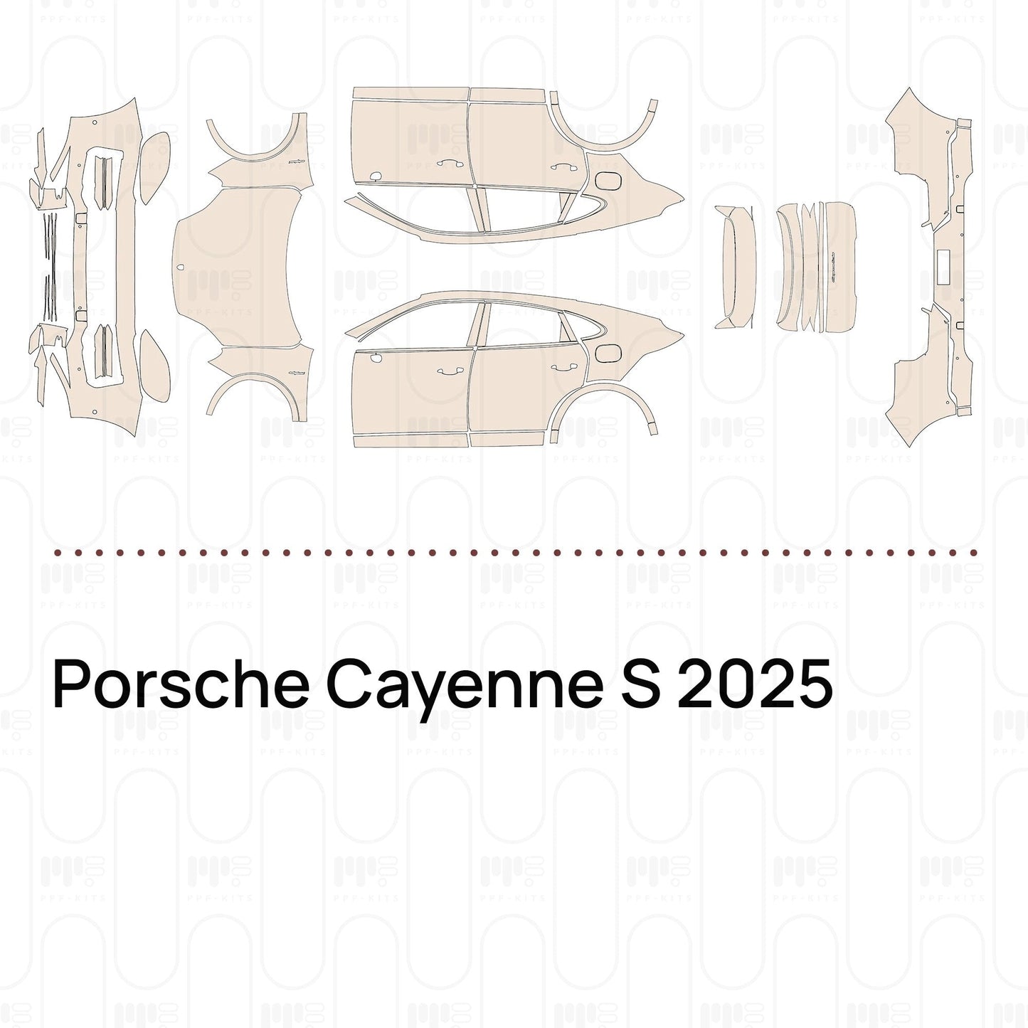 Pre-CutPPFPorscheCayenneS2025