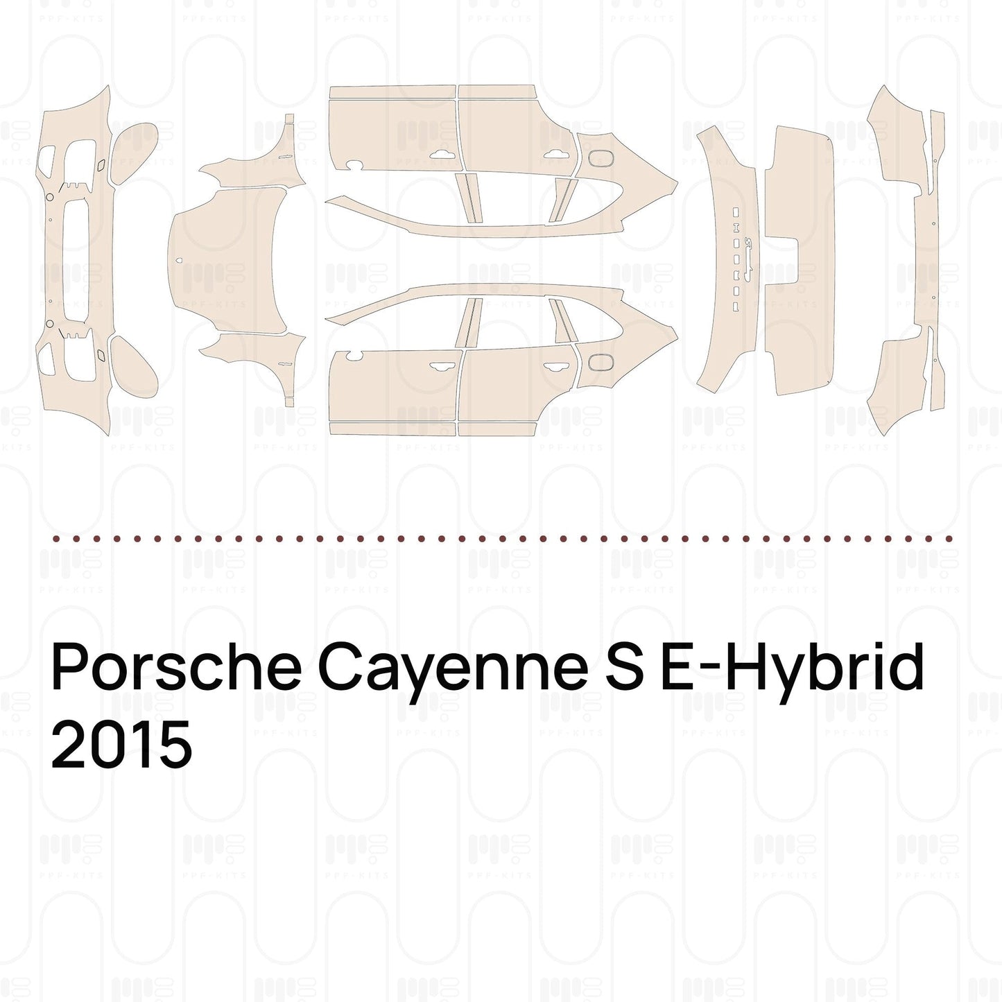 Pre-CutPPFPorscheCayenneSE-Hybrid2015