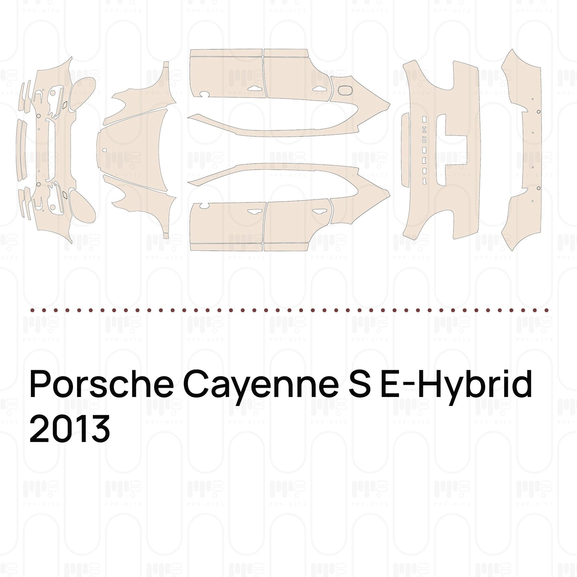 Pre-CutPPFPorscheCayenneSE-Hybrid2013