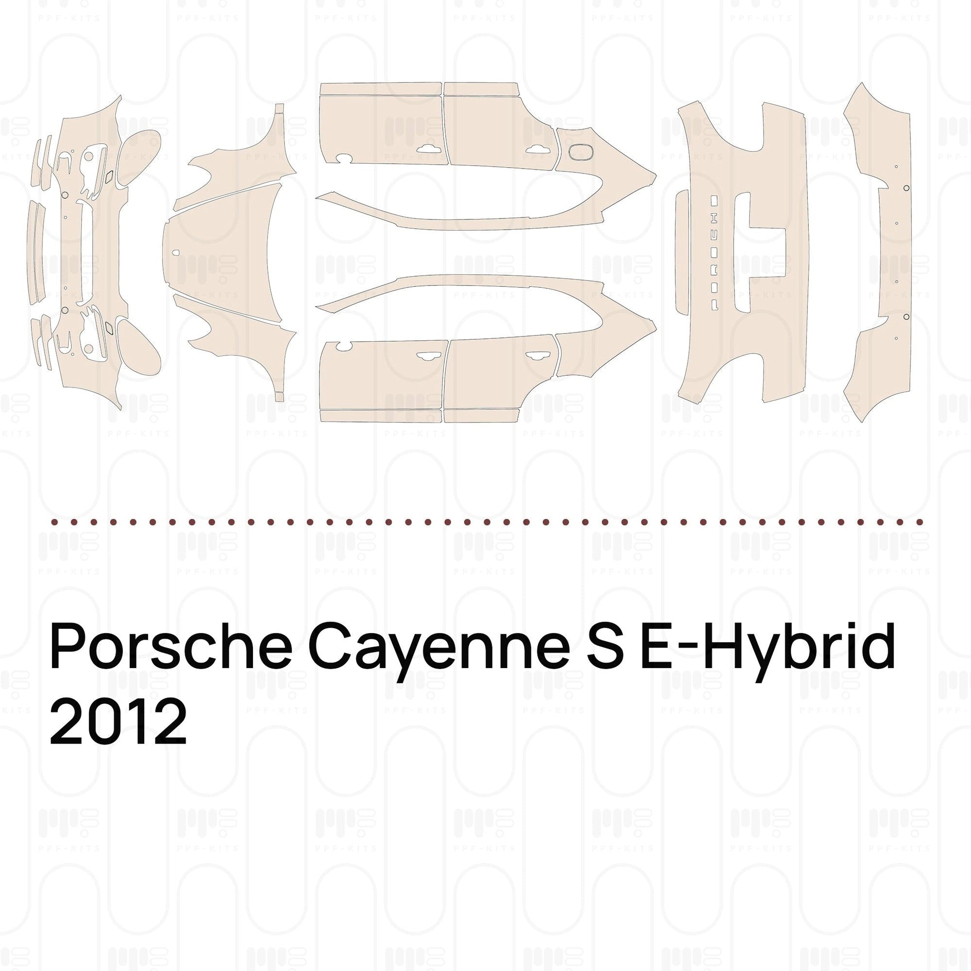Pre-CutPPFPorscheCayenneSE-Hybrid2012