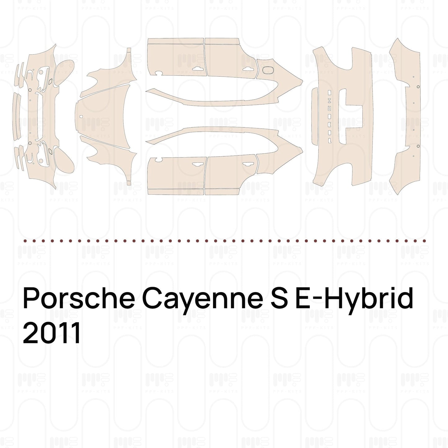Pre-CutPPFPorscheCayenneSE-Hybrid2011