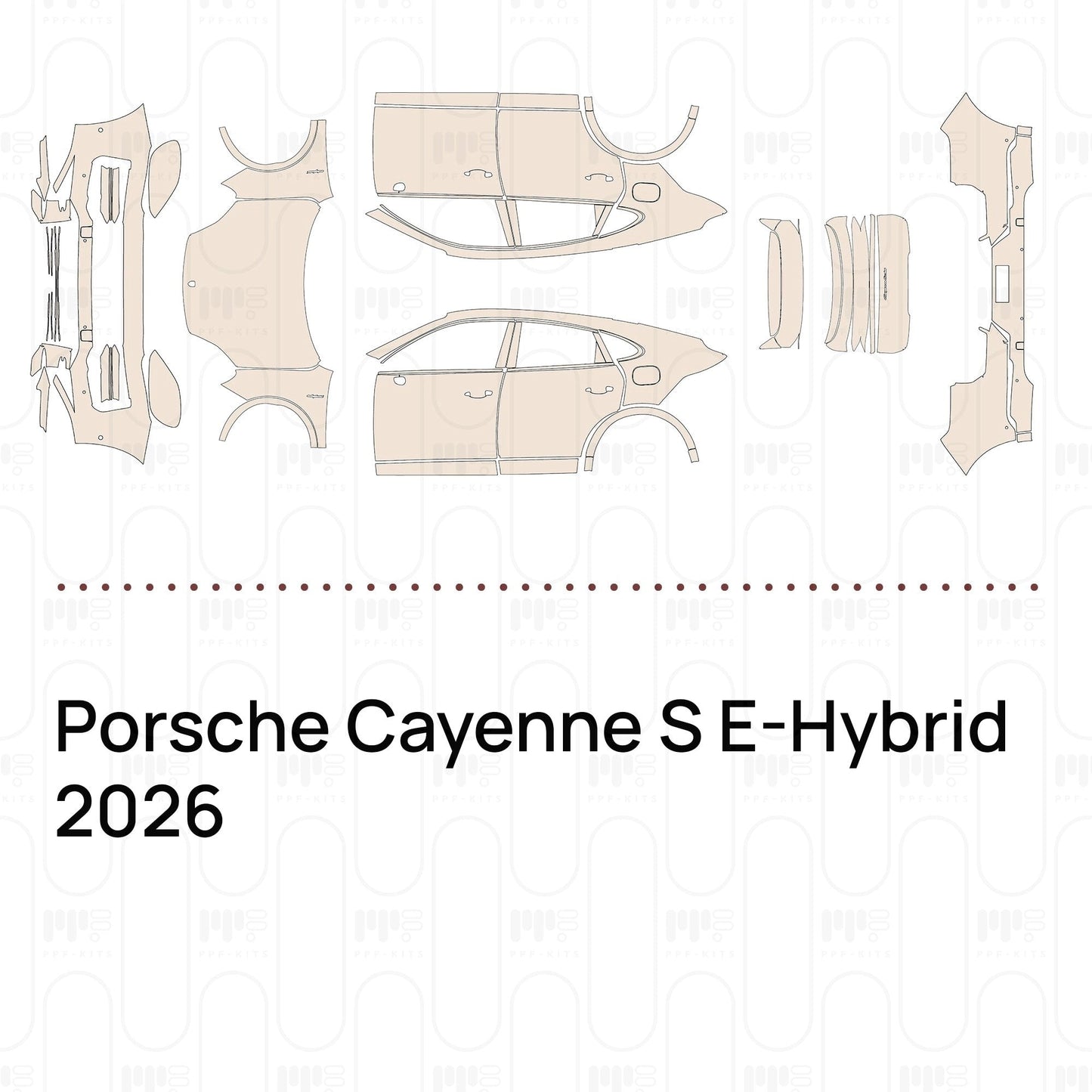 Pre-CutPPFPorscheCayenneSE-Hybrid2026