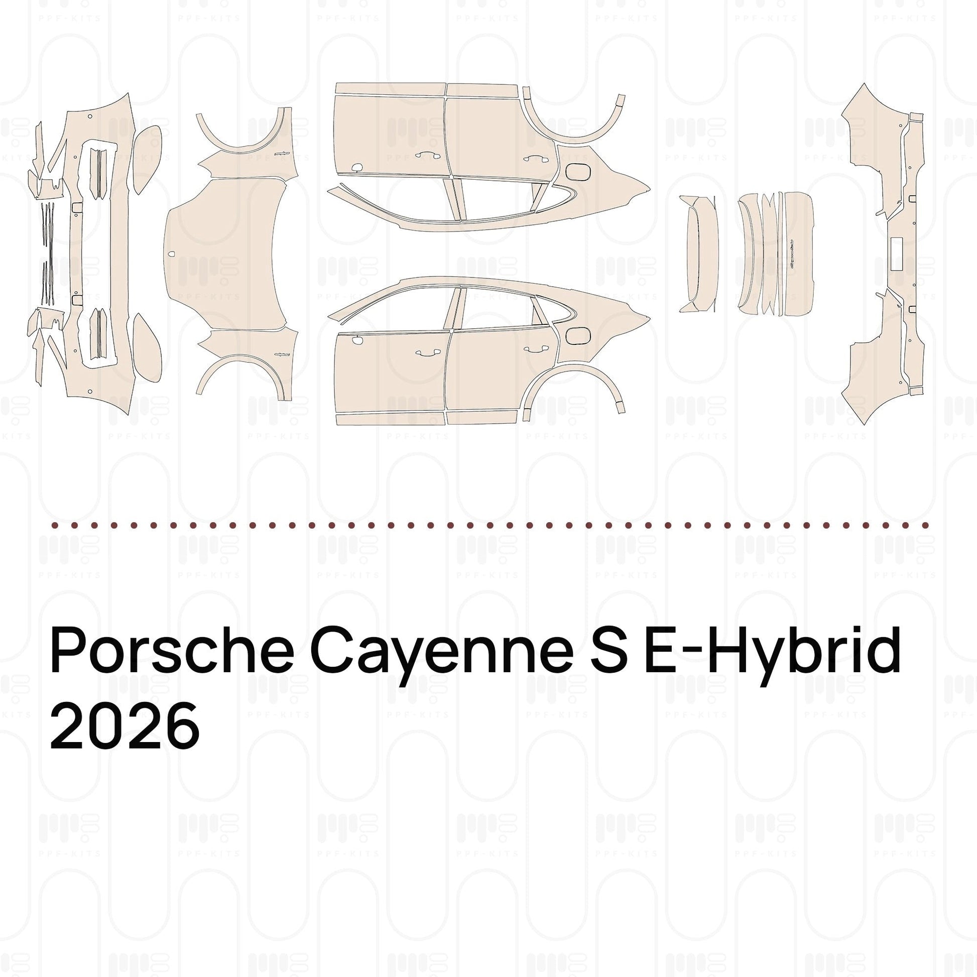 Pre-CutPPFPorscheCayenneSE-Hybrid2026