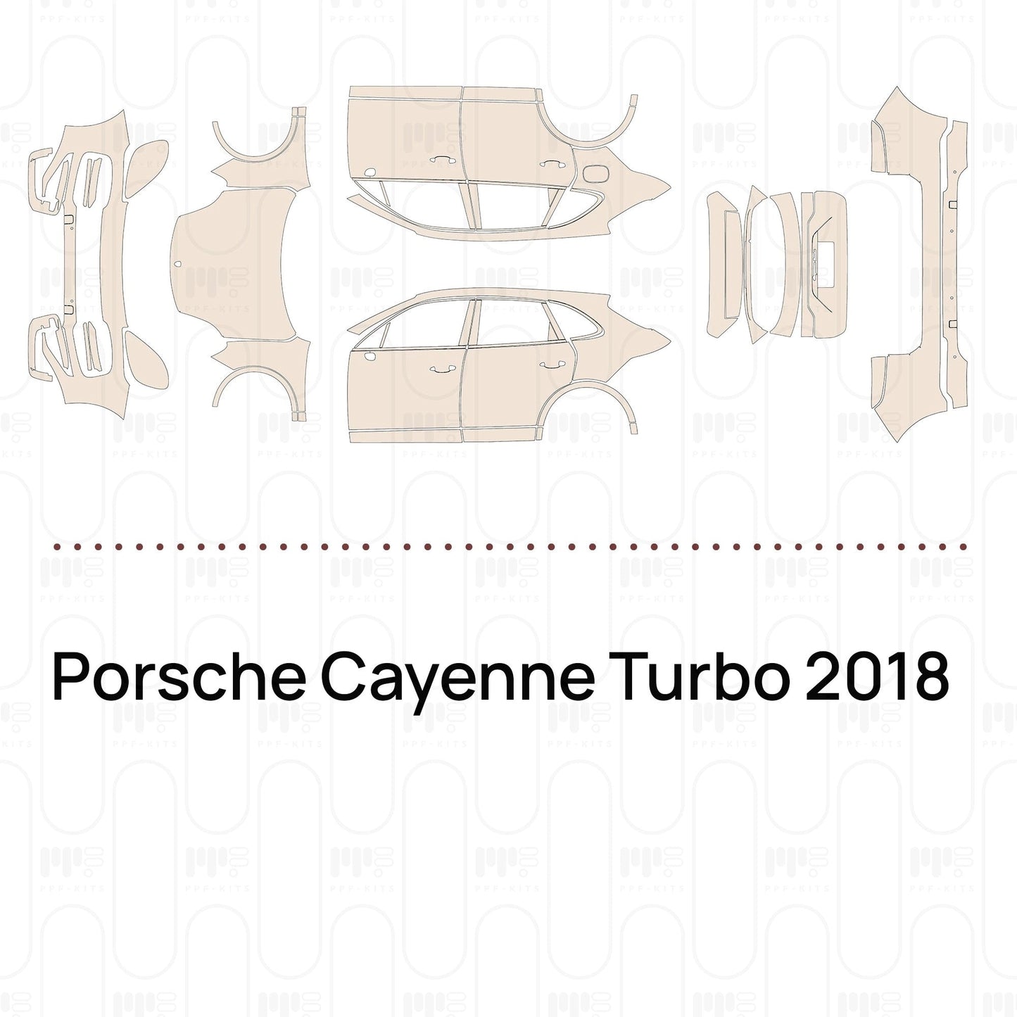 Pre-CutPPFPorscheCayenneTurbo2018