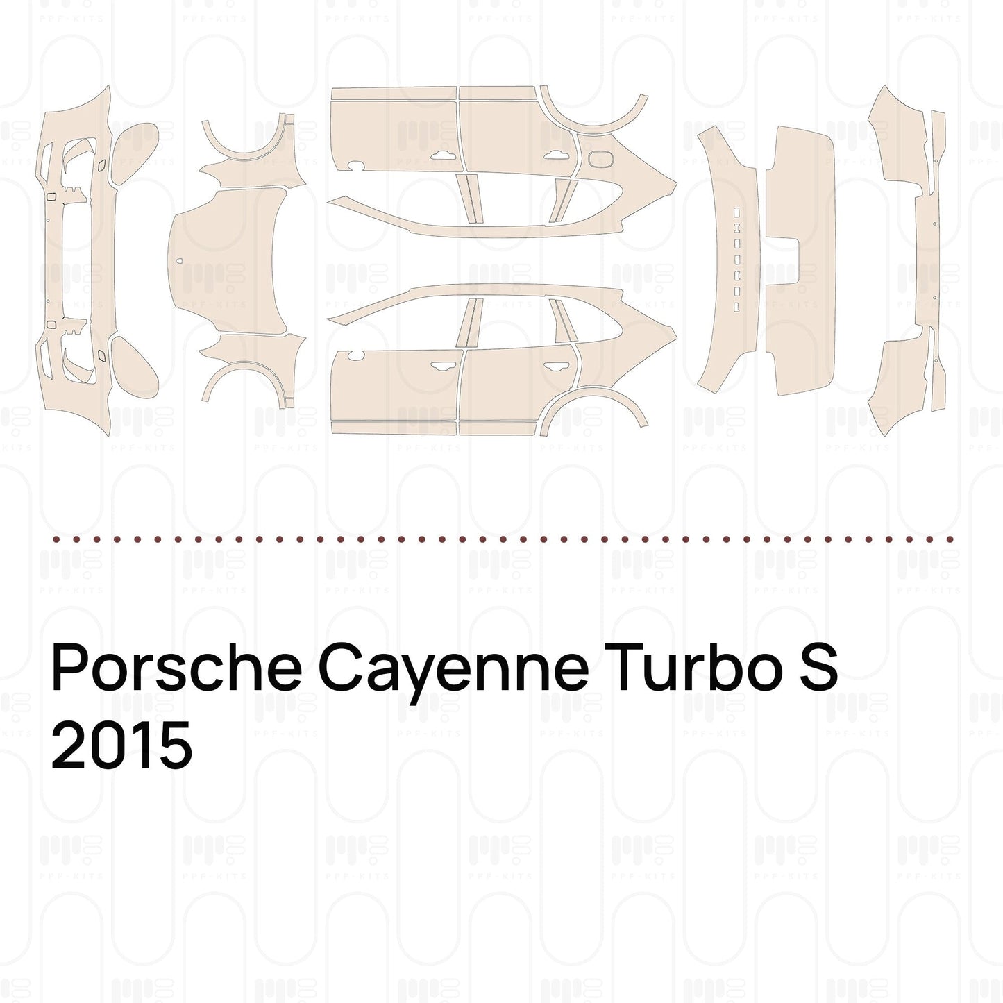 Pre-CutPPFPorscheCayenneTurboS2015