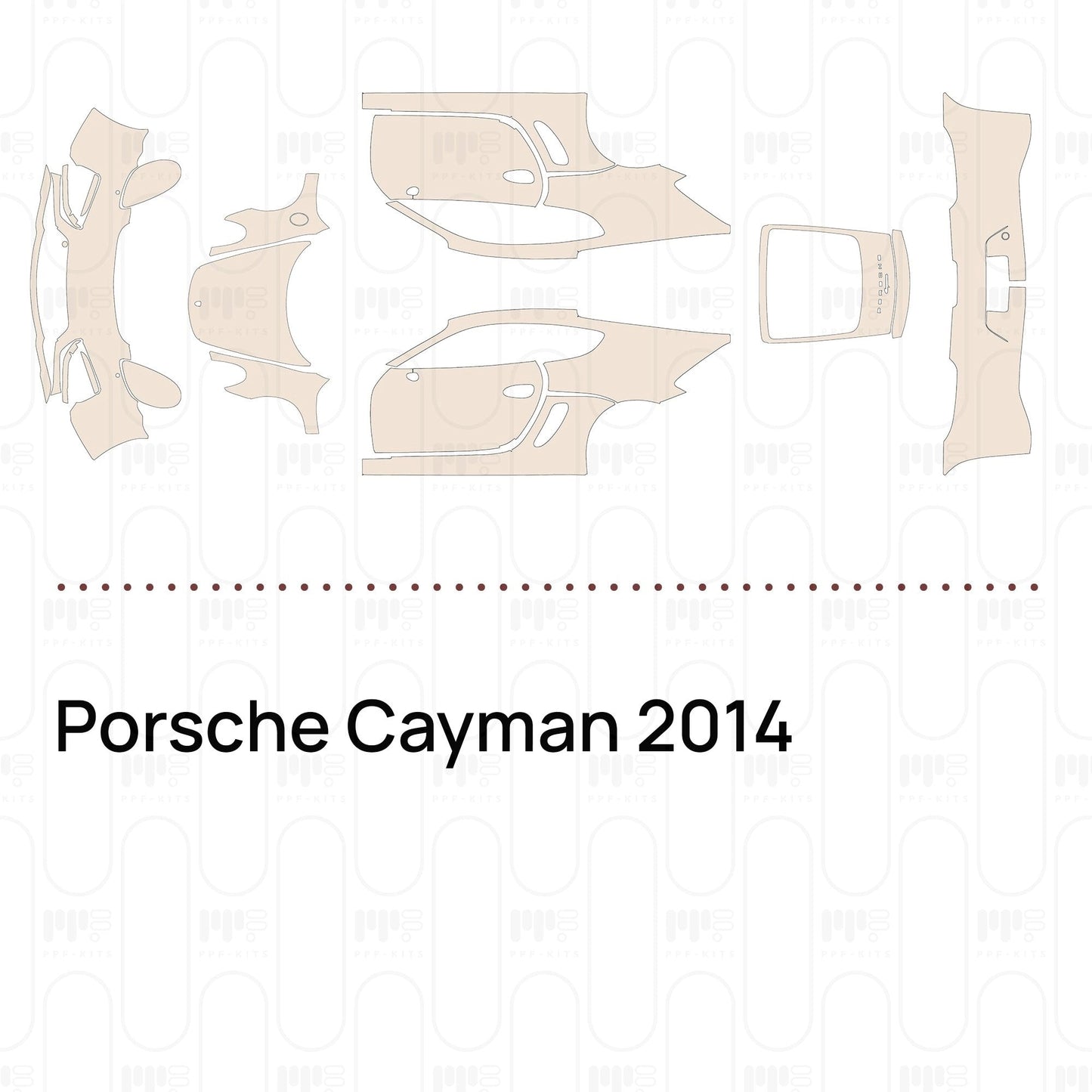 Pre-CutPPFPorscheCayman2014