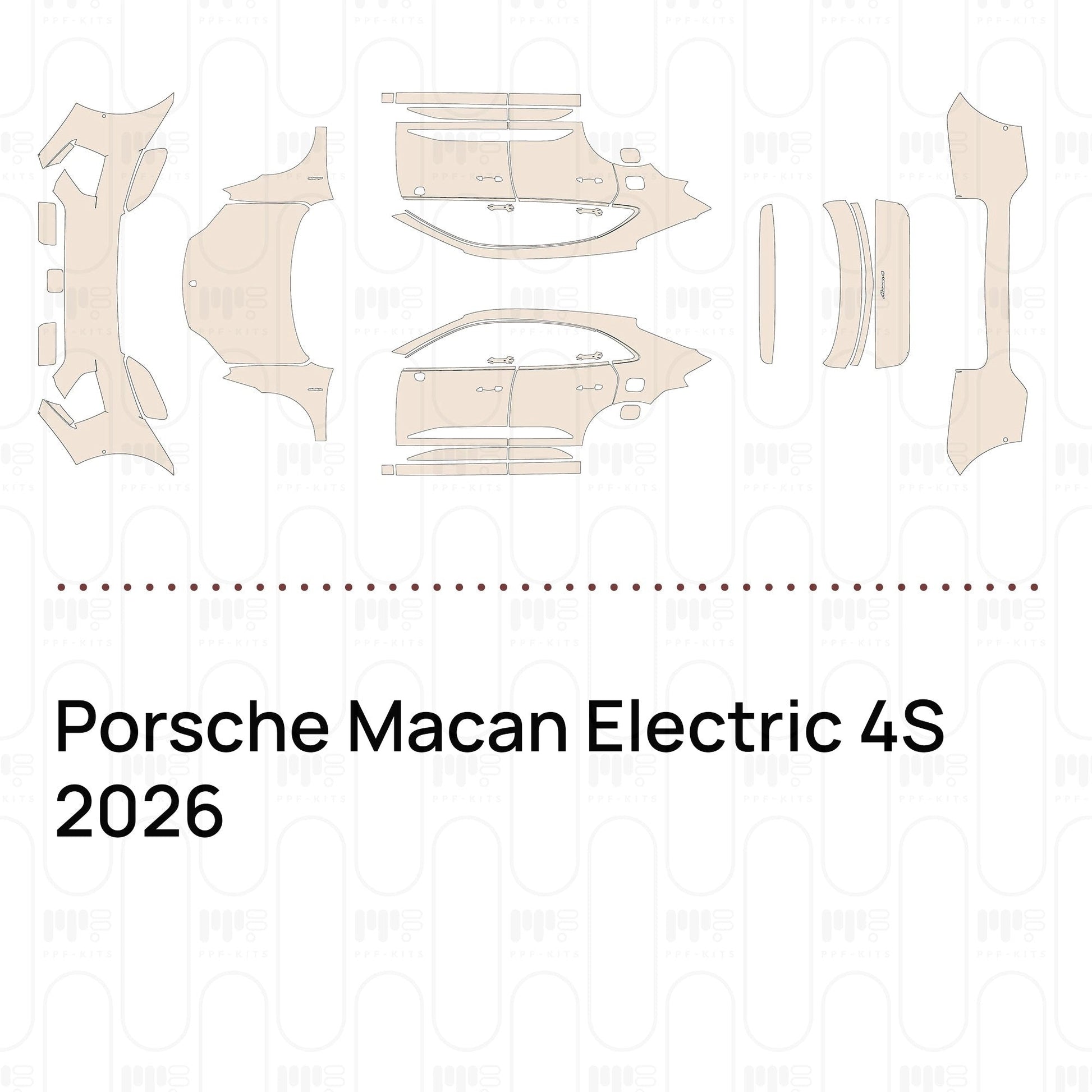 Pre-CutPPFPorscheMacanElectric4S2026