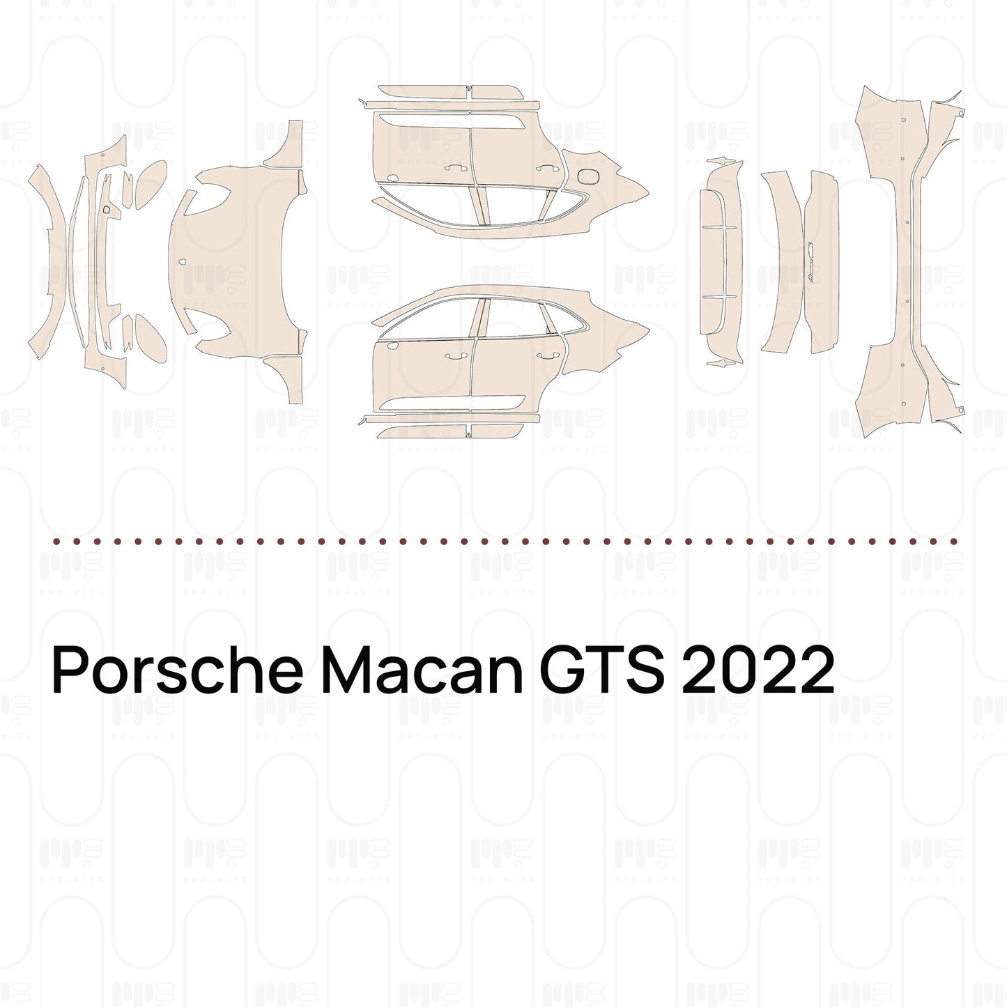 Pre-CutPPFPorscheMacanGTS2022