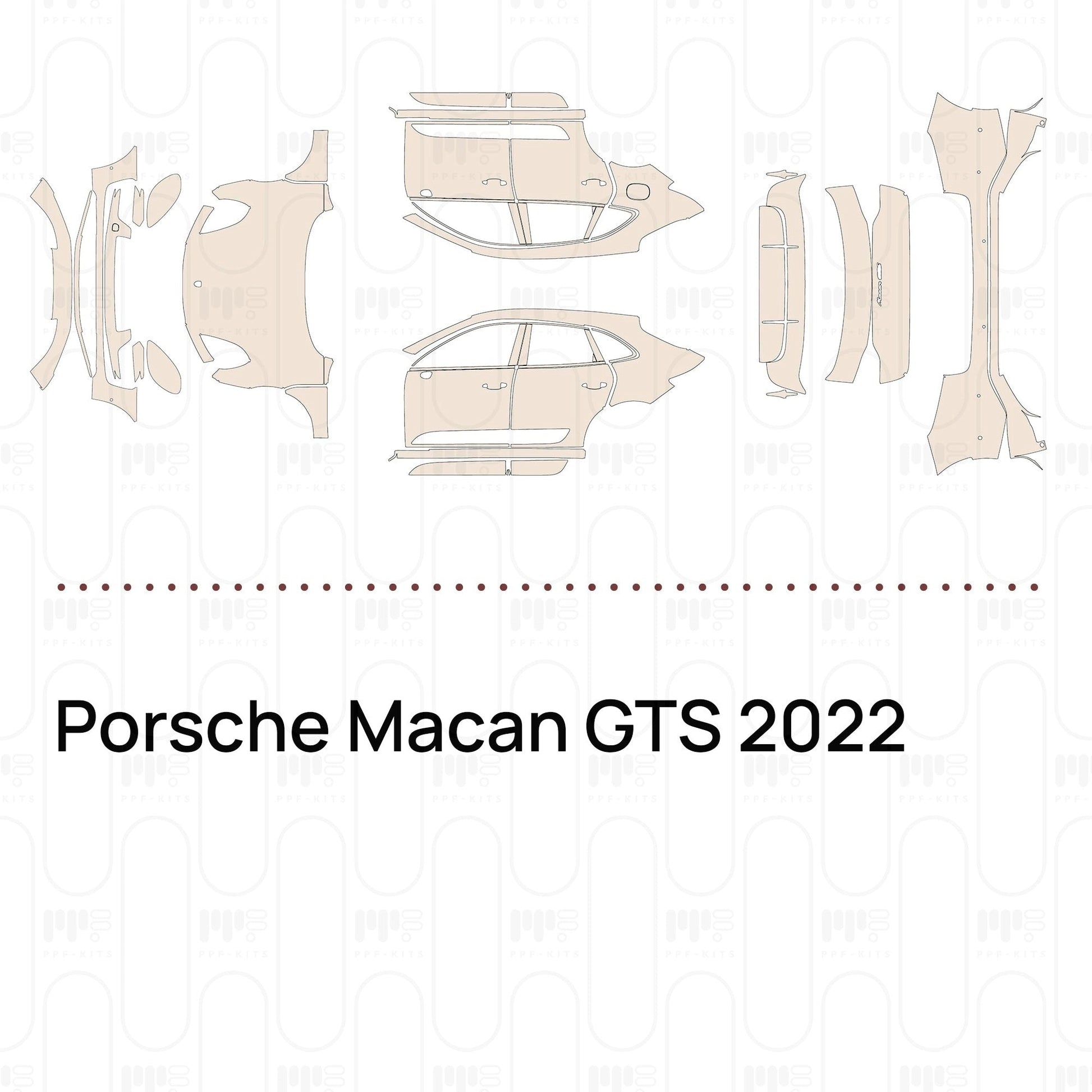 Pre-CutPPFPorscheMacanGTS2022