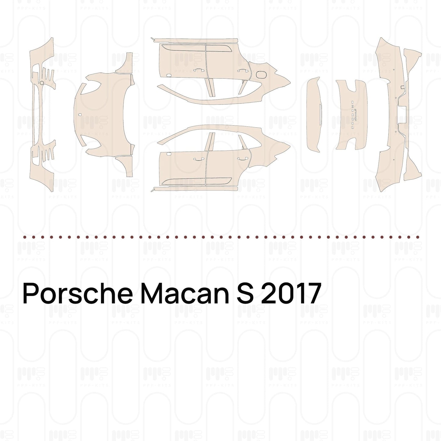 Pre-CutPPFPorscheMacanS2017