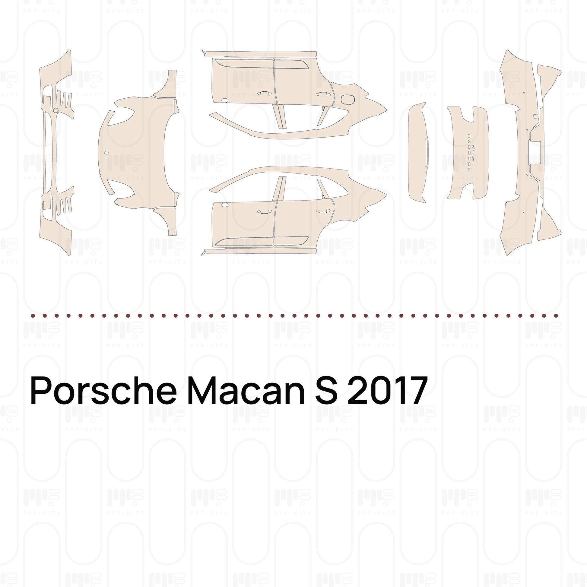 Pre-CutPPFPorscheMacanS2017