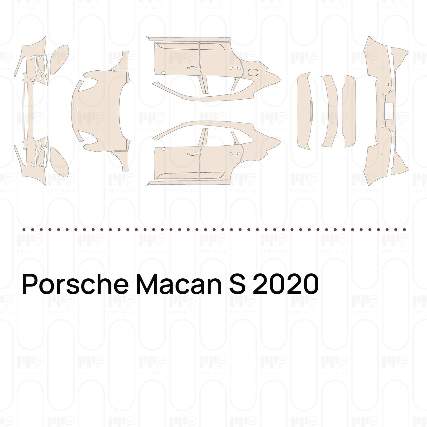 Pre-CutPPFPorscheMacanS2020