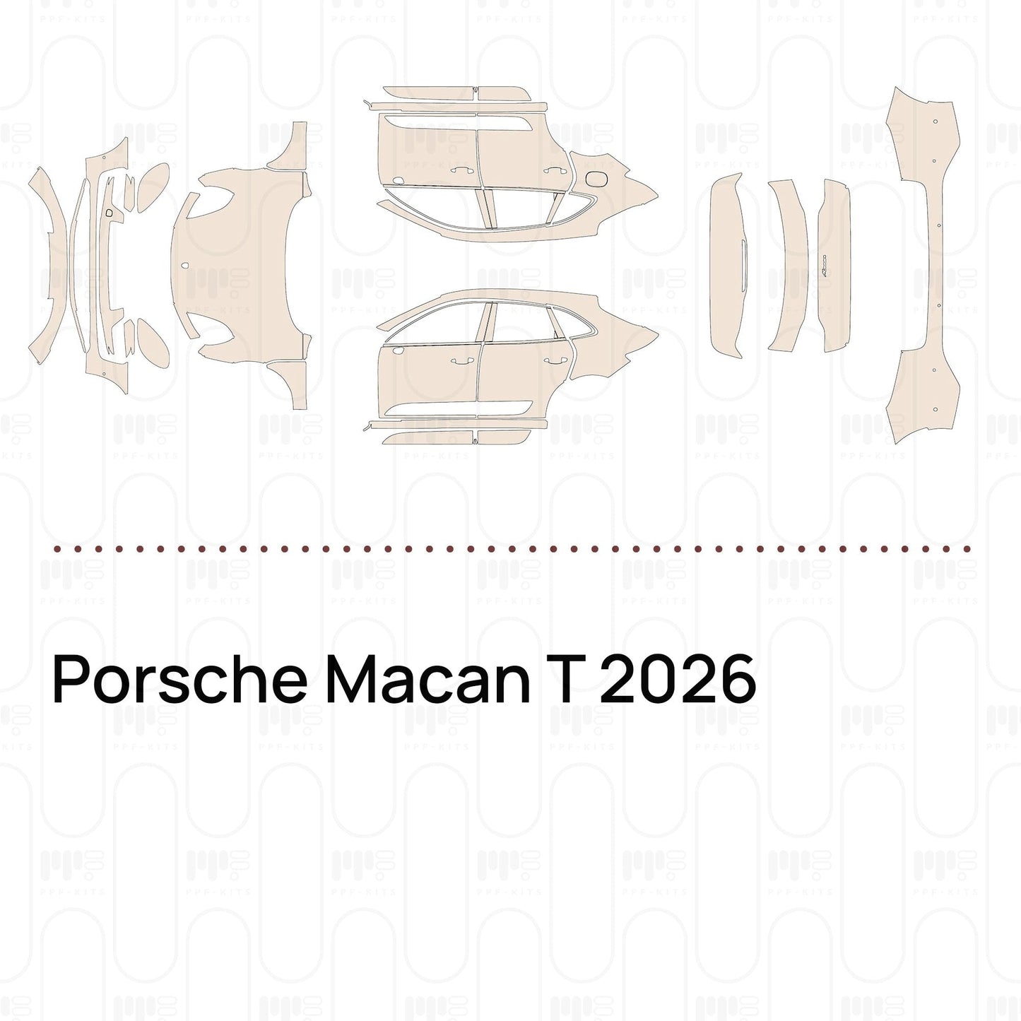 Pre-CutPPFPorscheMacanT2026
