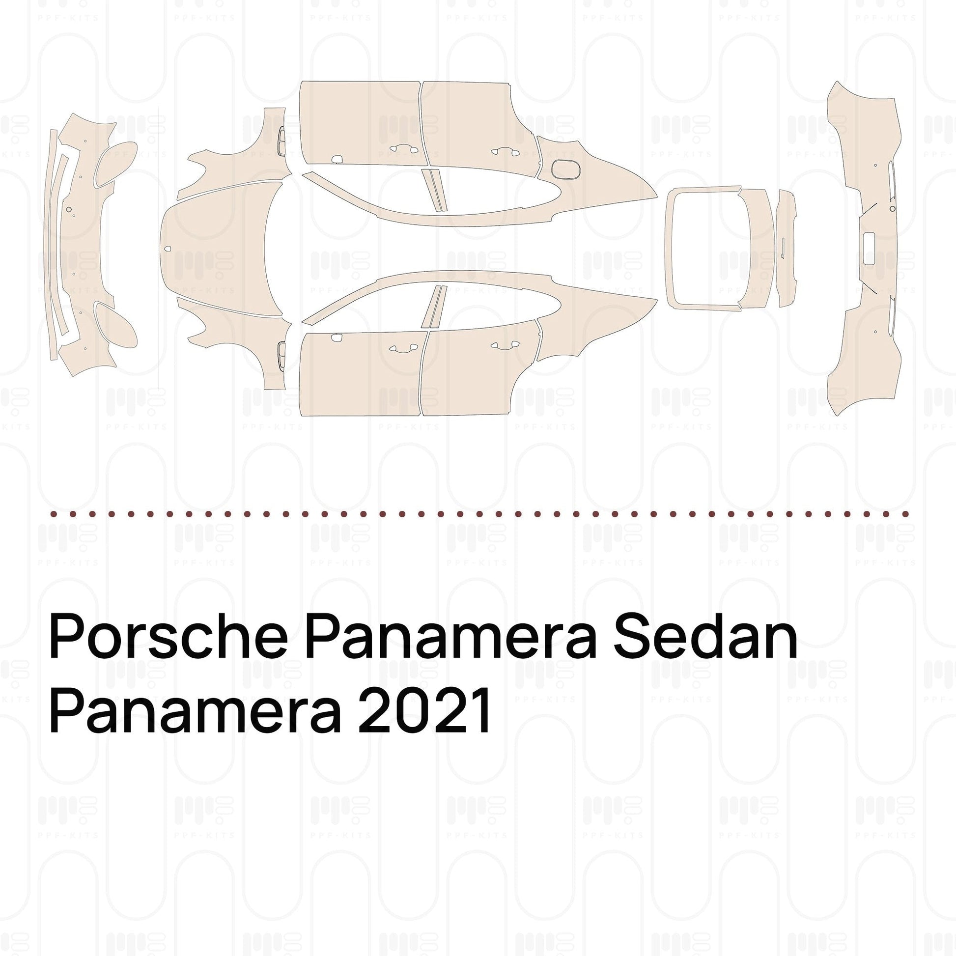 Pre-CutPPFPorschePanameraSedanPanamera2021