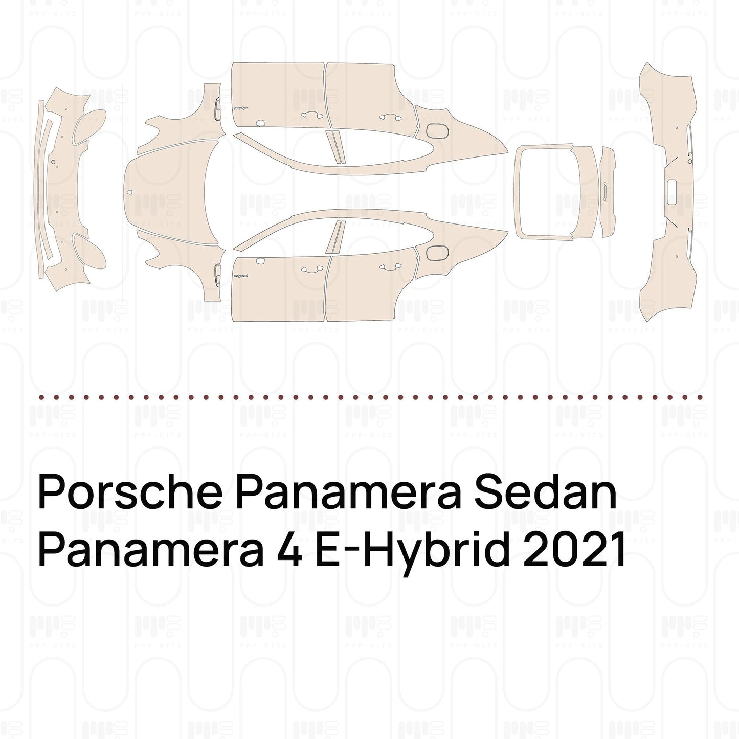 Pre-CutPPFPorschePanameraSedanPanamera4E-Hybrid2021