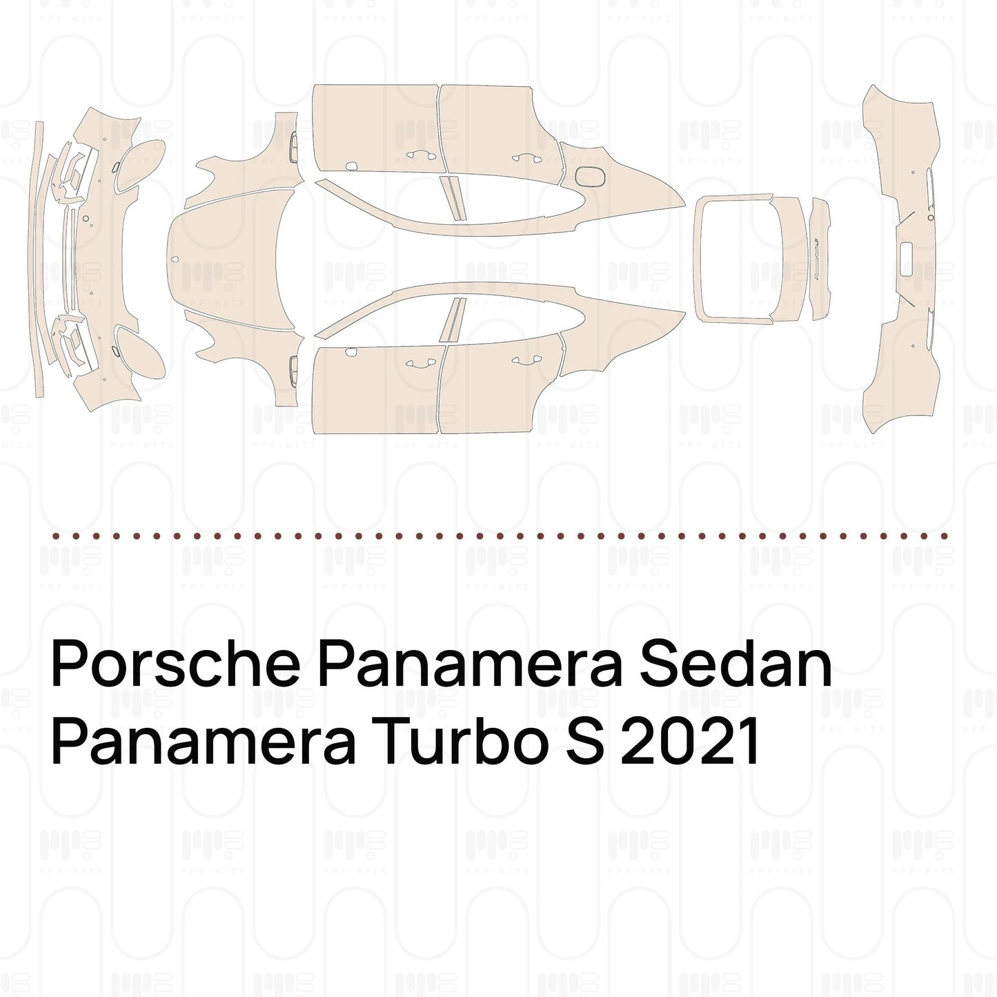 Pre-CutPPFPorschePanameraSedanPanameraTurboS2021