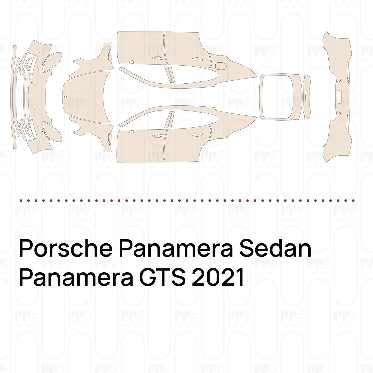 Pre-CutPPFPorschePanameraSedanPanameraGTS2021