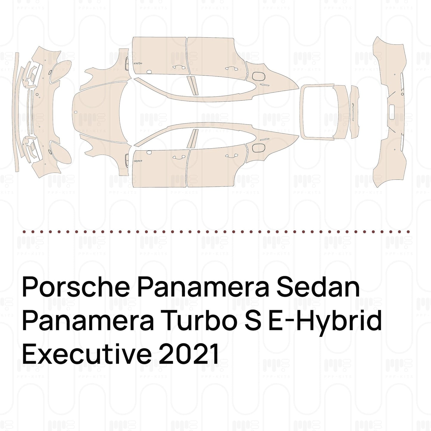 Pre-CutPPFPorschePanameraSedanPanameraTurboSE-HybridExecutive2021