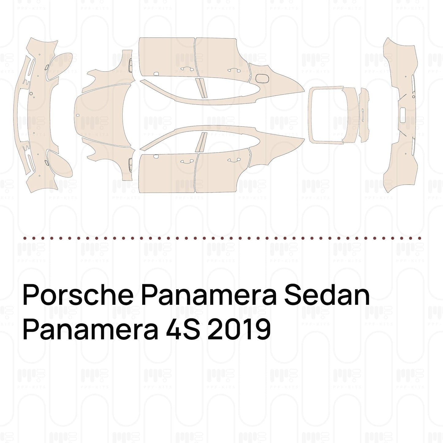 Pre-CutPPFPorschePanameraSedanPanamera4S2019