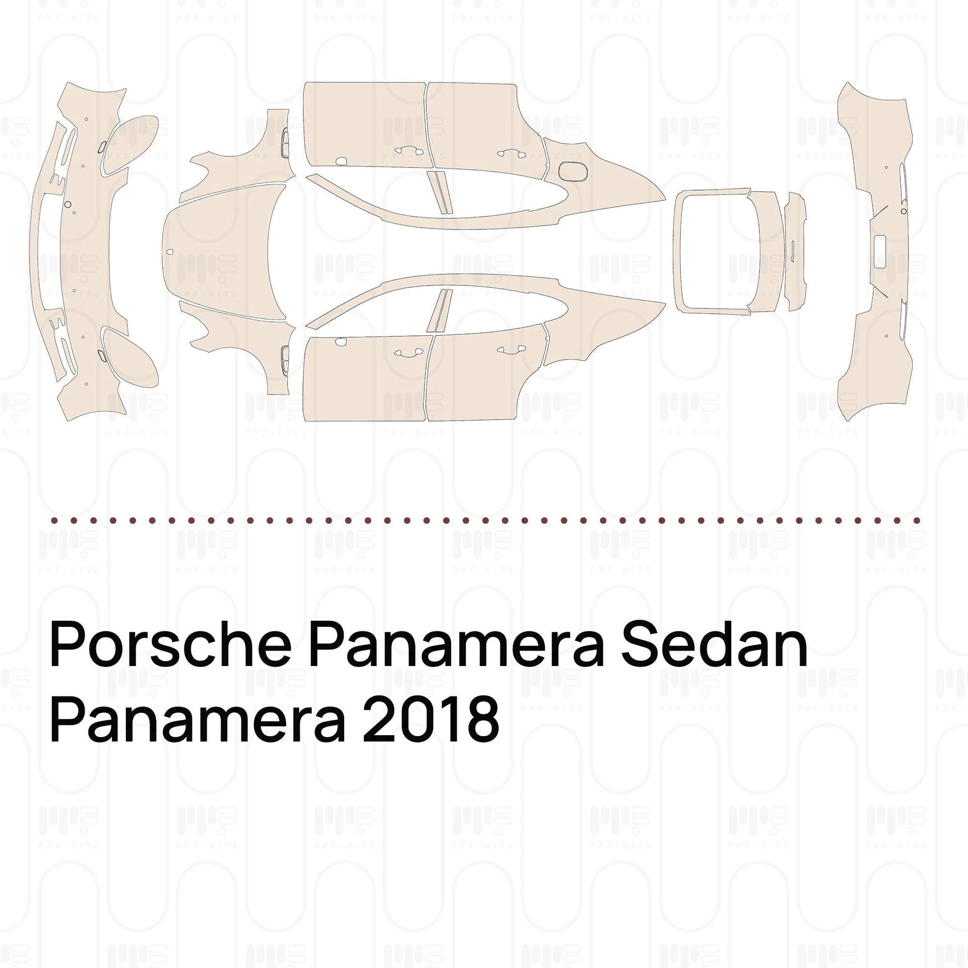 Pre-CutPPFPorschePanameraSedanPanamera2018