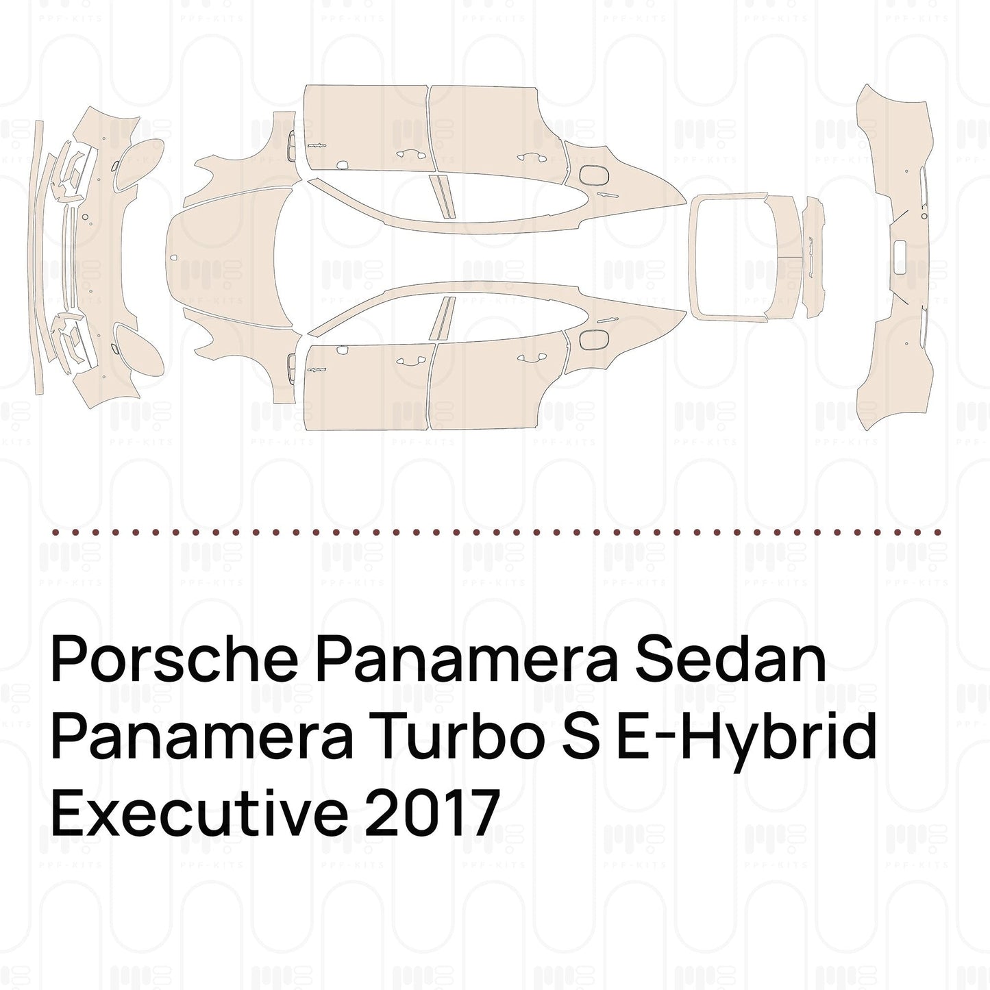 Pre-CutPPFPorschePanameraSedanPanameraTurboSE-HybridExecutive2017