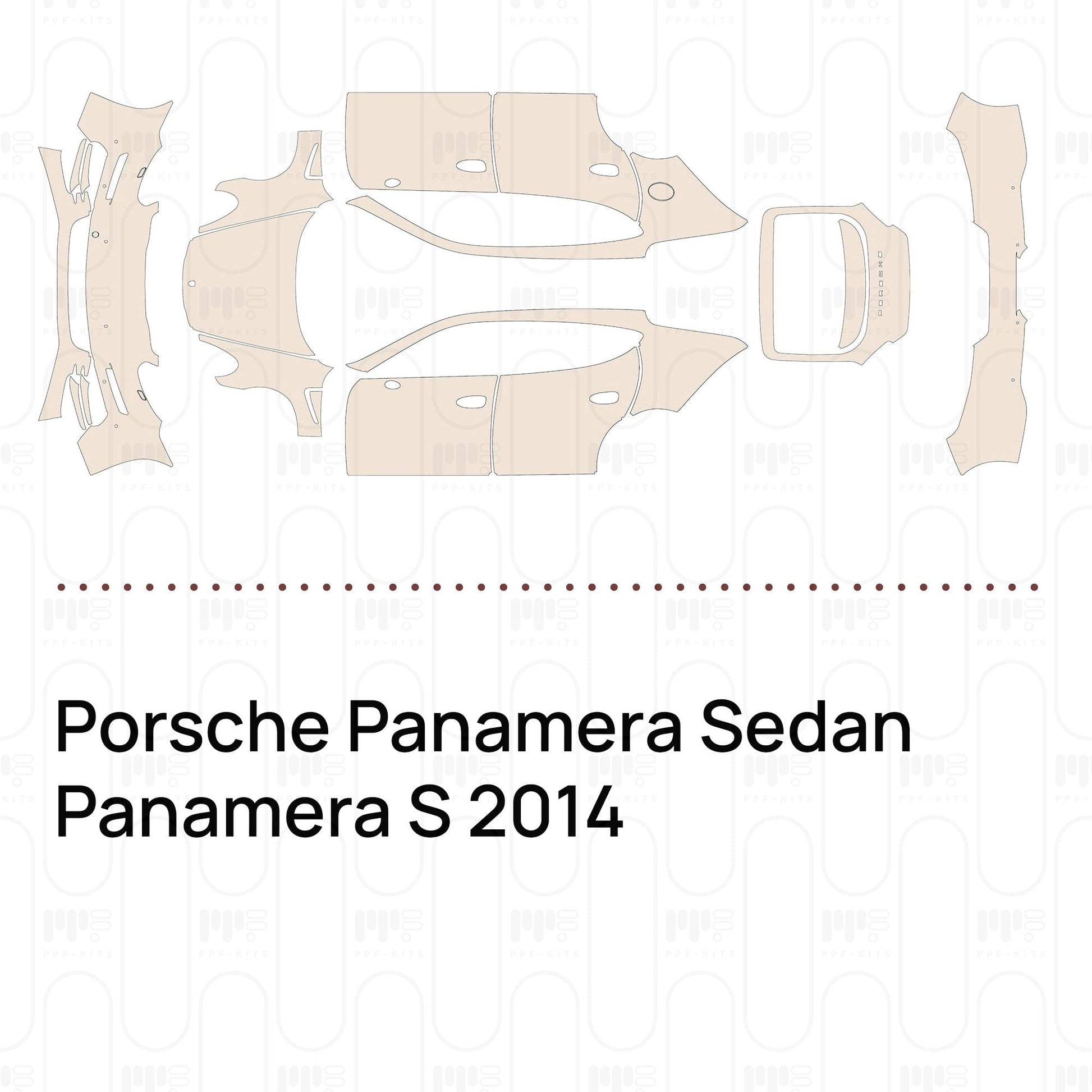Pre-CutPPFPorschePanameraSedanPanameraS2014