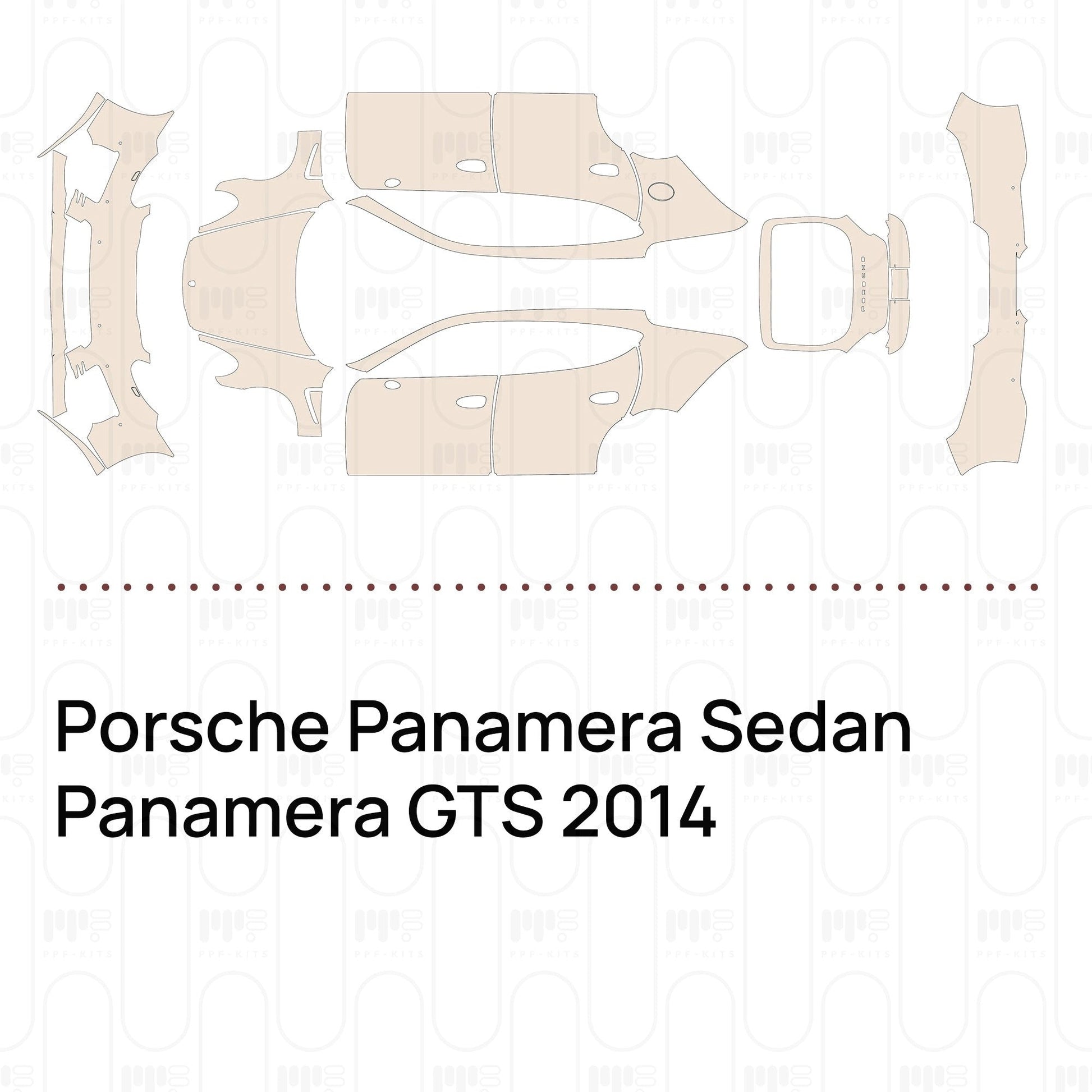 Pre-CutPPFPorschePanameraSedanPanameraGTS2014