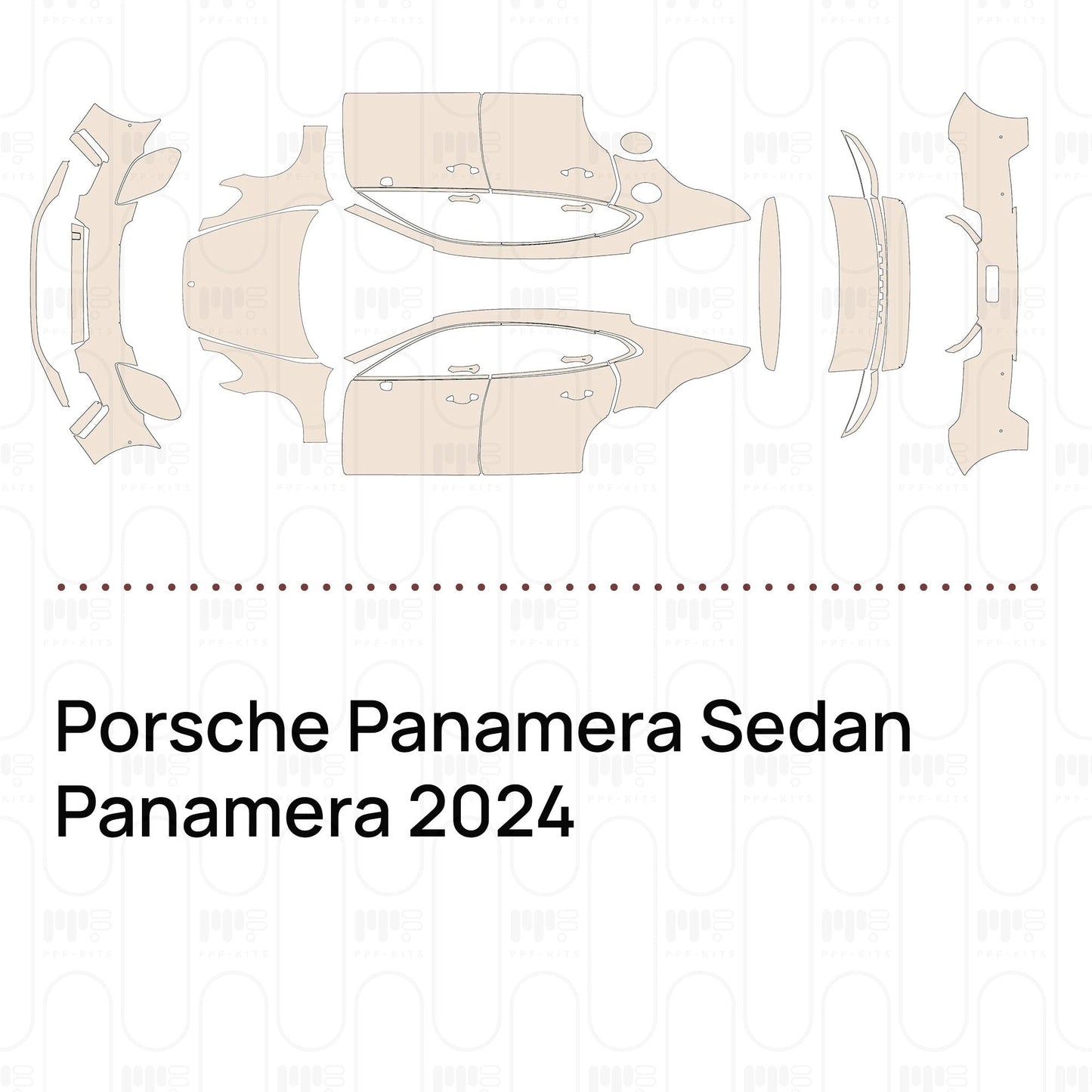 Pre-CutPPFPorschePanameraSedanPanamera2024