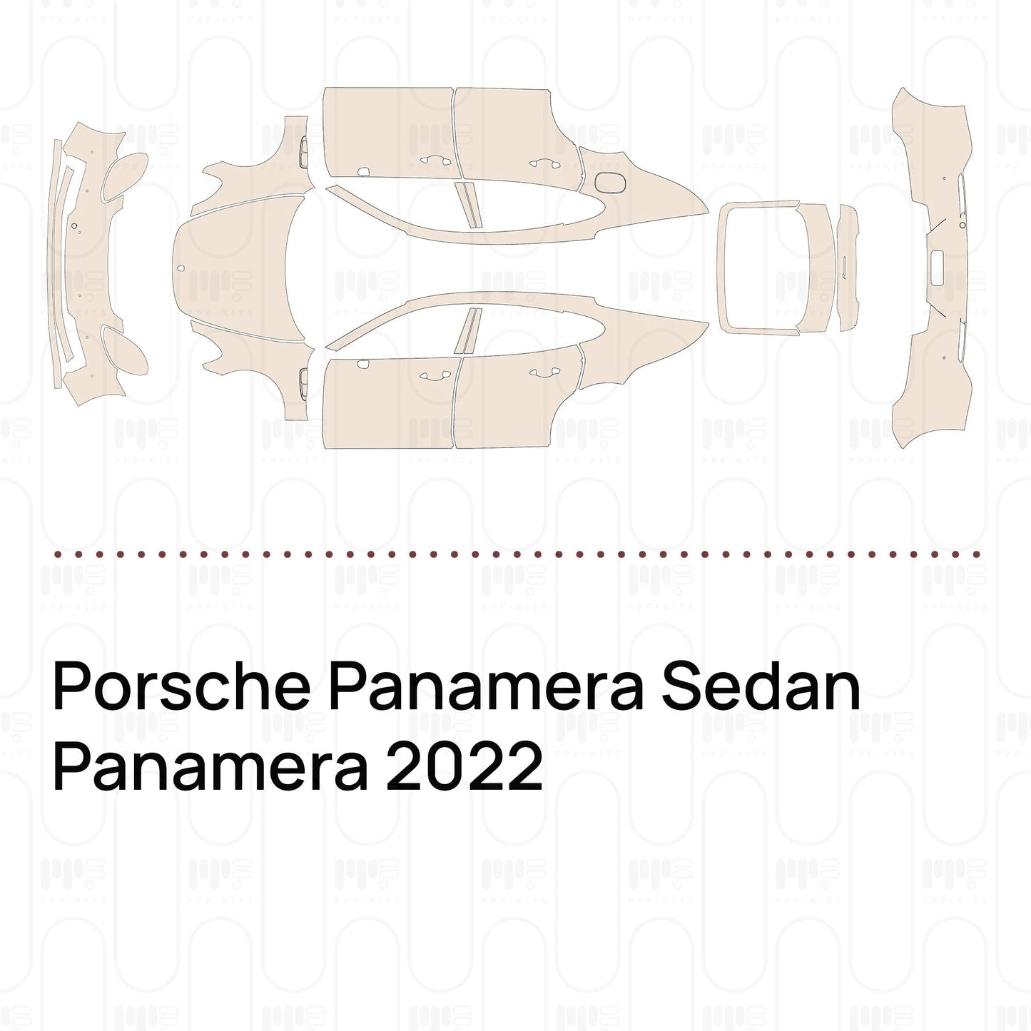 Pre-CutPPFPorschePanameraSedanPanamera2022