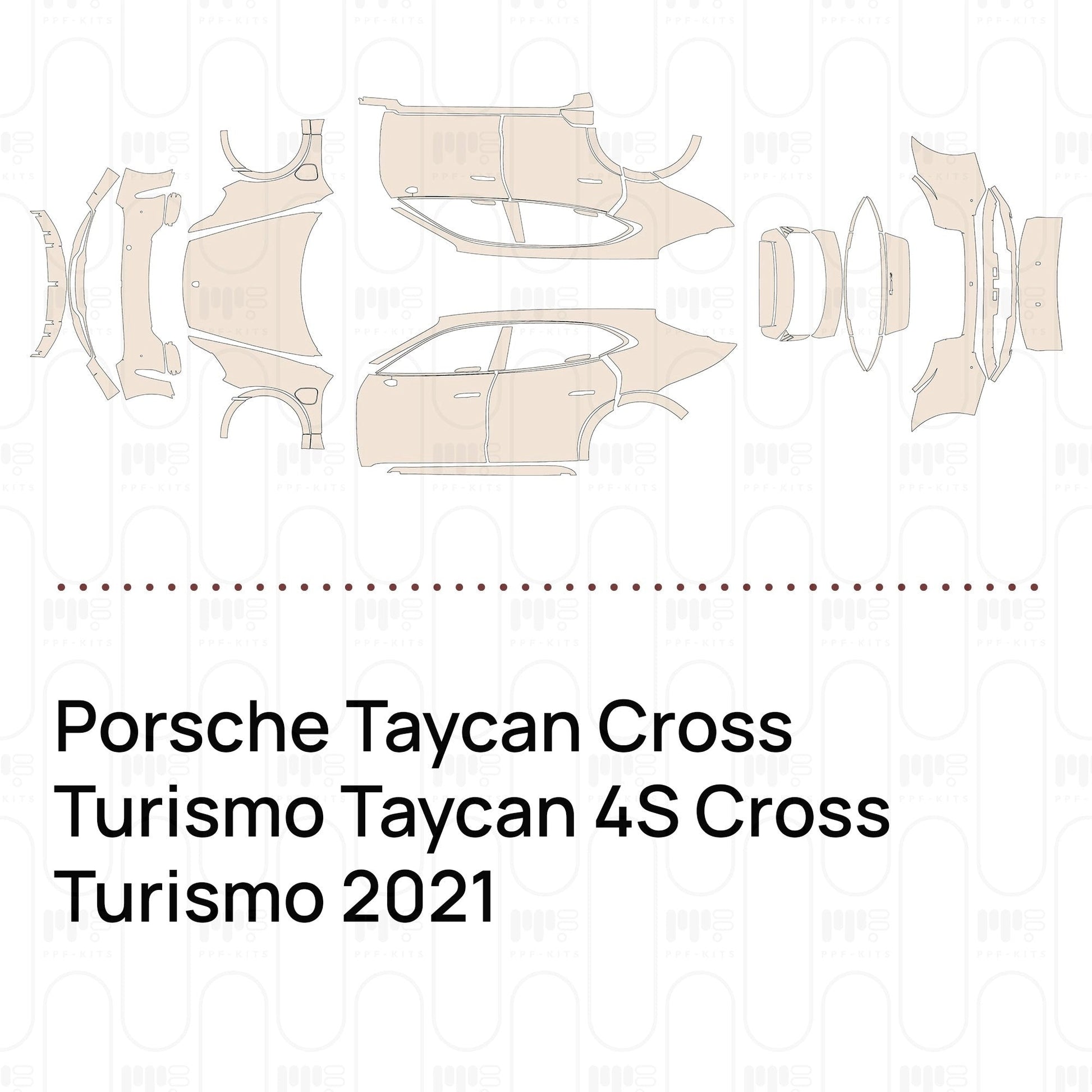 Pre-CutPPFPorscheTaycanCrossTurismoTaycan4SCrossTurismo2021