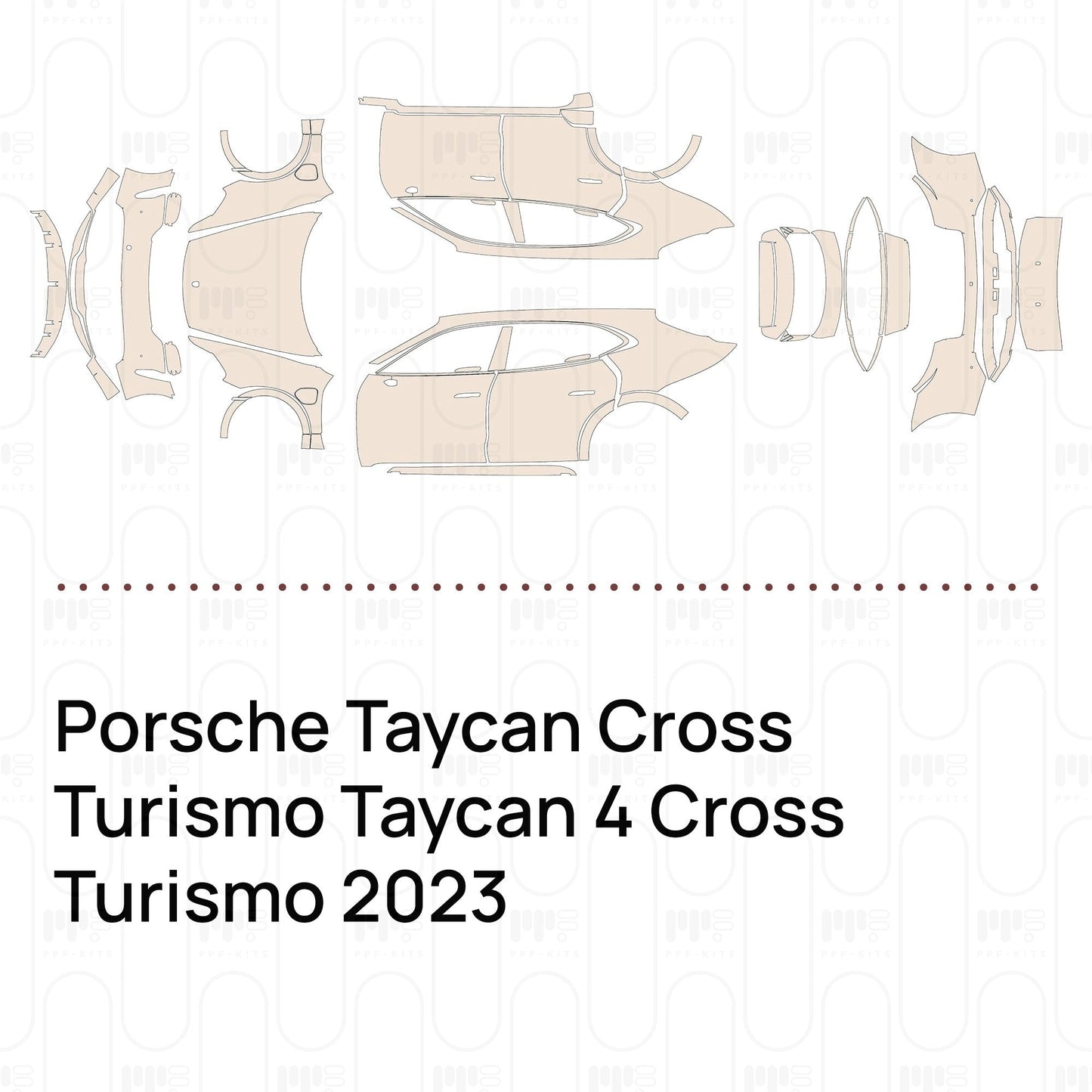 Pre-CutPPFPorscheTaycanCrossTurismoTaycan4CrossTurismo2023