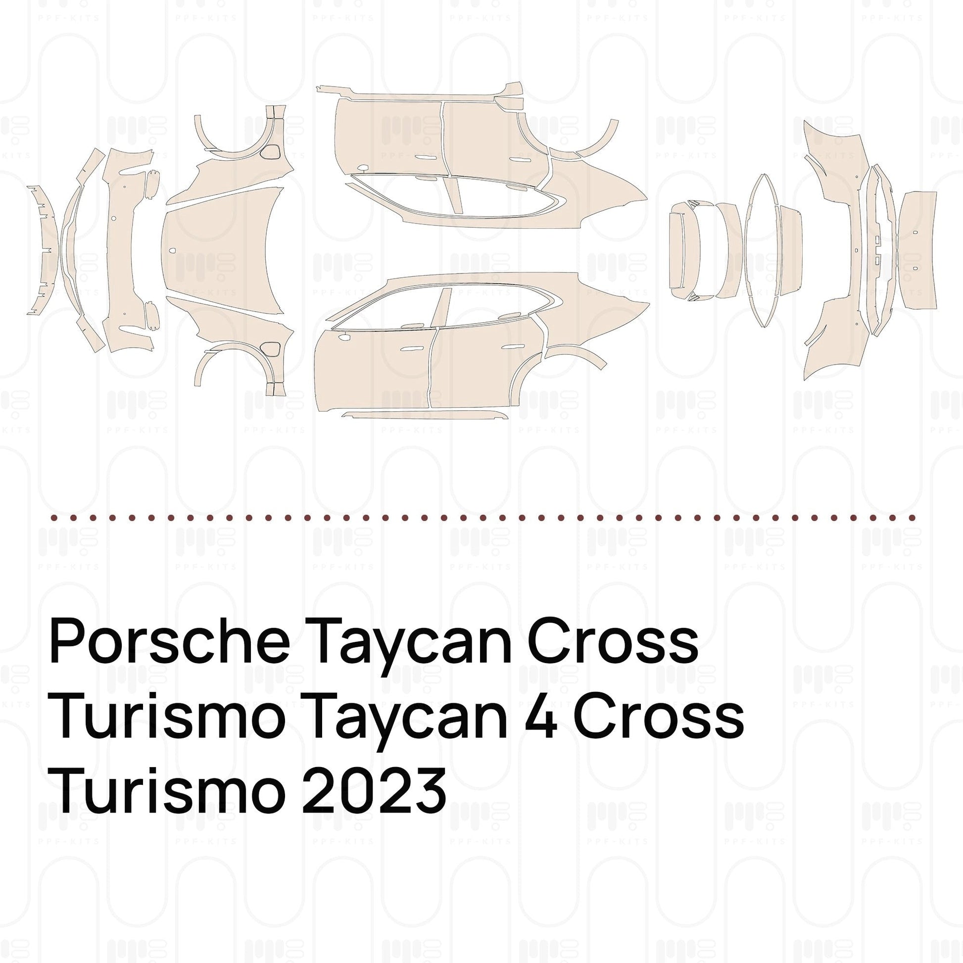 Pre-CutPPFPorscheTaycanCrossTurismoTaycan4CrossTurismo2023