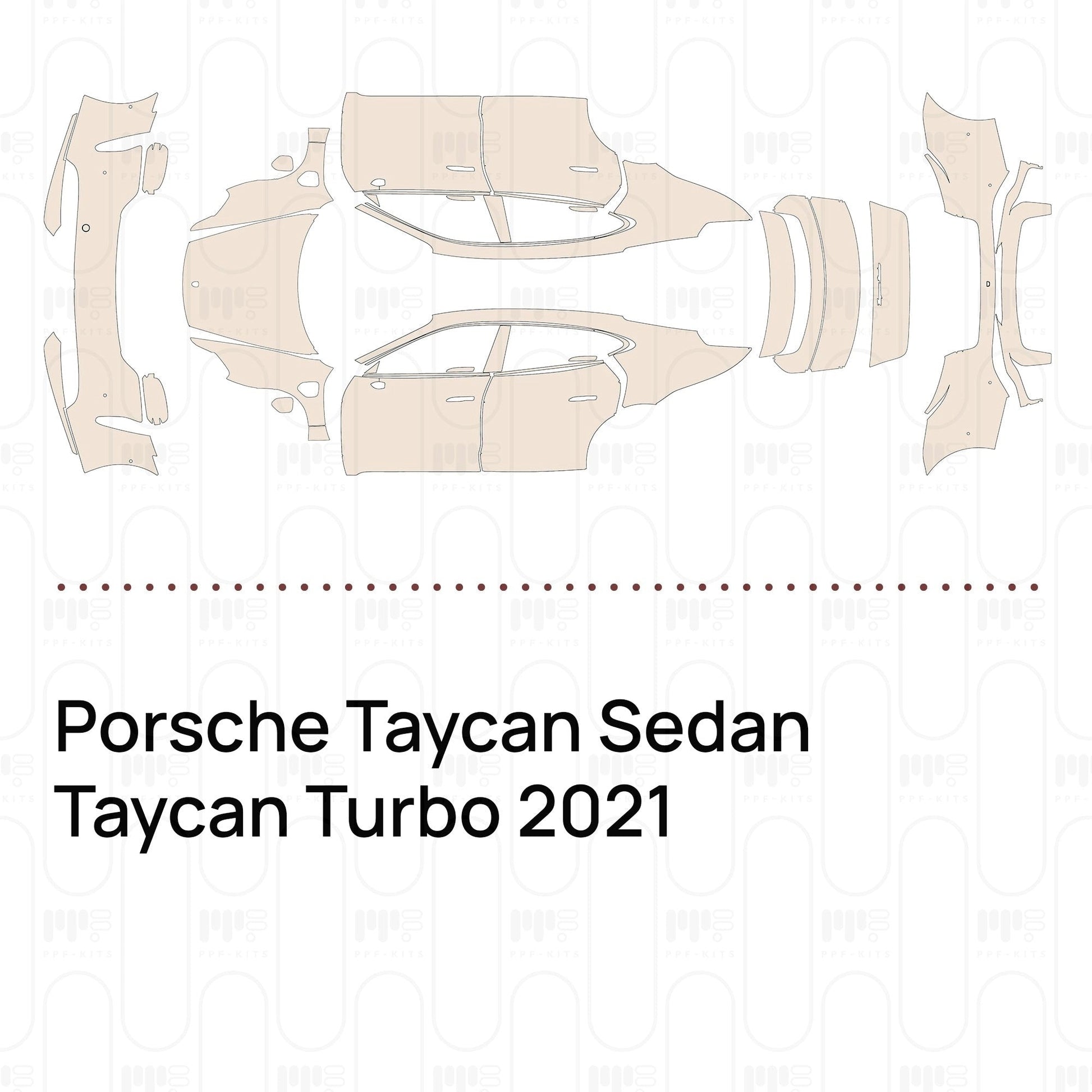 Pre-CutPPFPorscheTaycanSedanTaycanTurbo2021