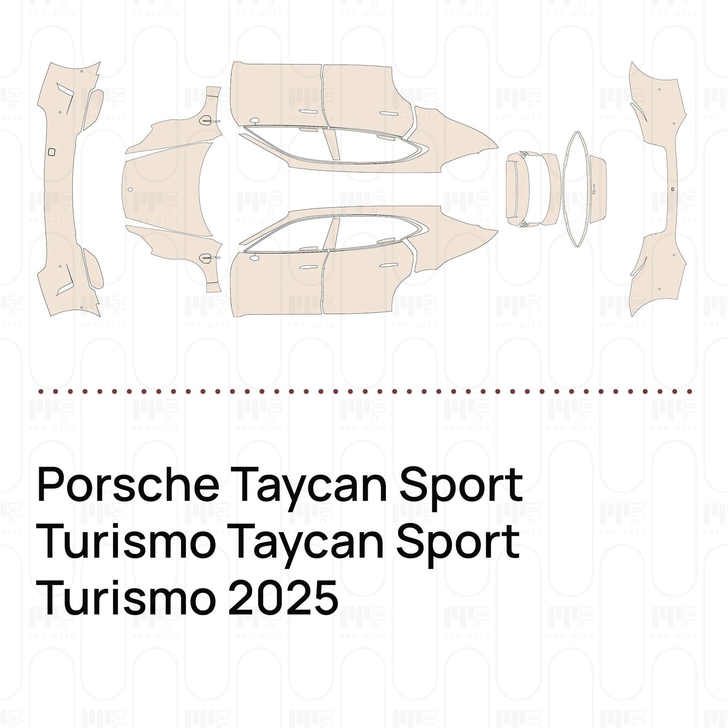 Pre-CutPPFPorscheTaycanSportTurismoTaycanSportTurismo2025