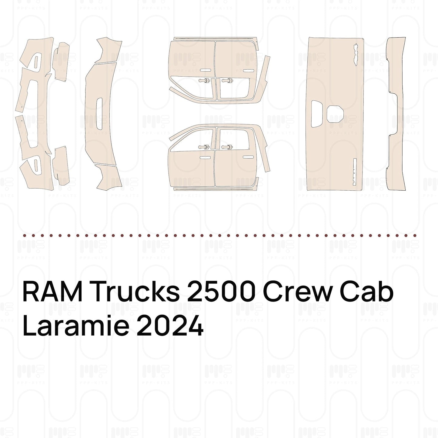 Pre-CutPPFRAMTrucks2500CrewCabLaramie2024