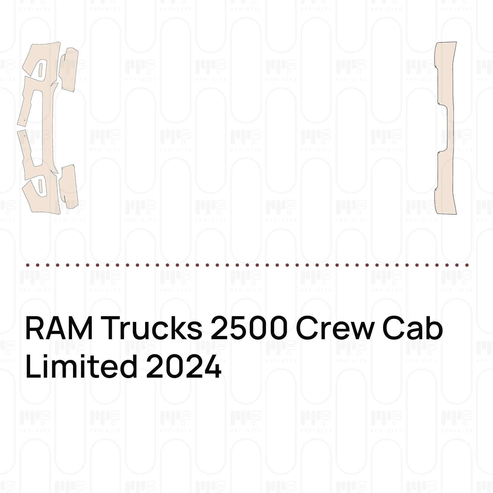 Pre-CutPPFRAMTrucks2500CrewCabLimited2024