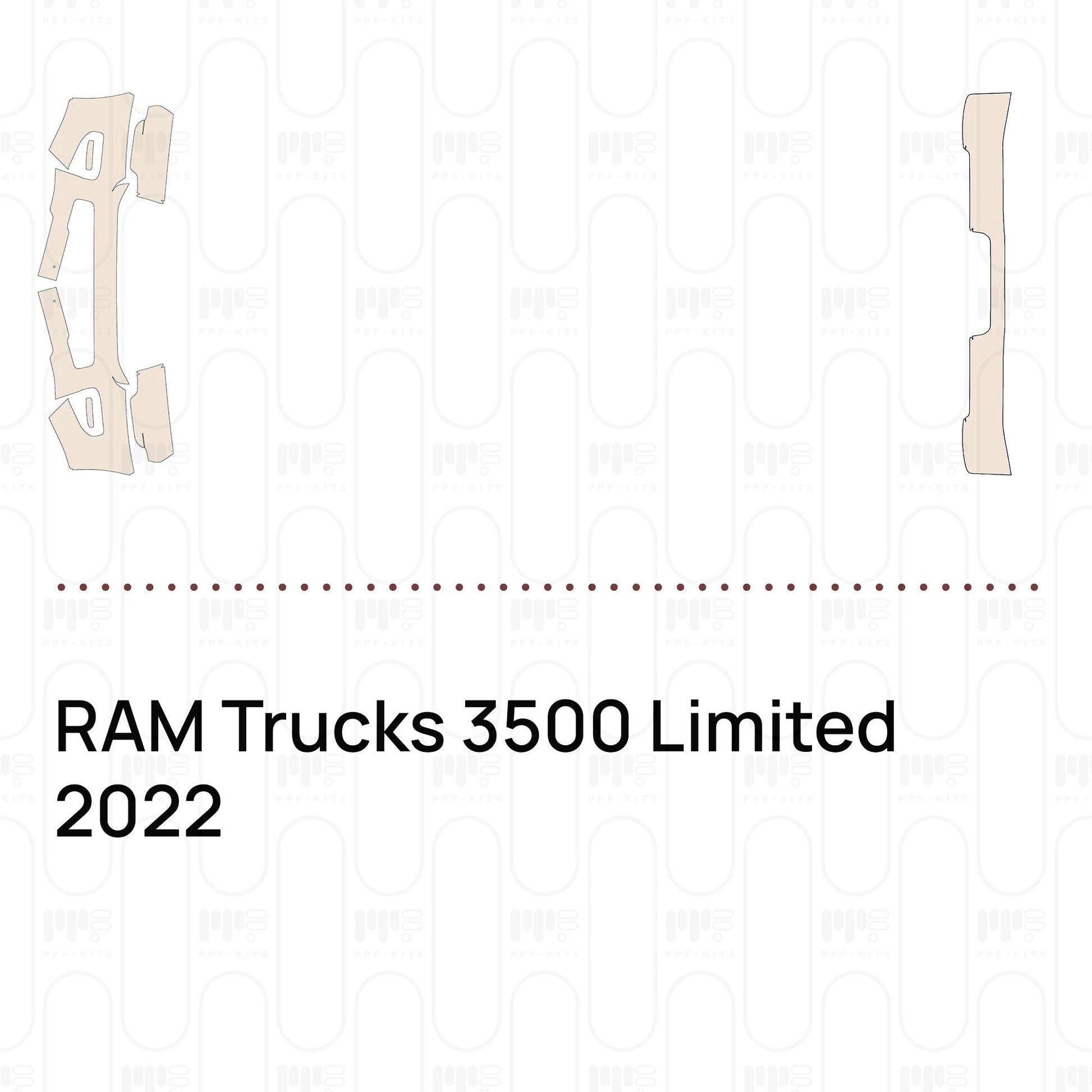 Pre-CutPPFRAMTrucks3500Limited2022