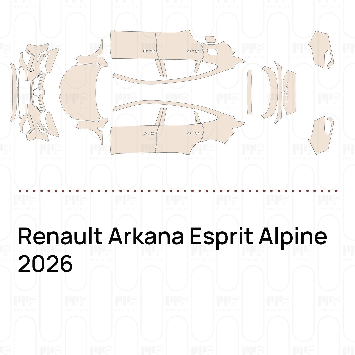 Pre-CutPPFRenaultArkanaEspritAlpine2026