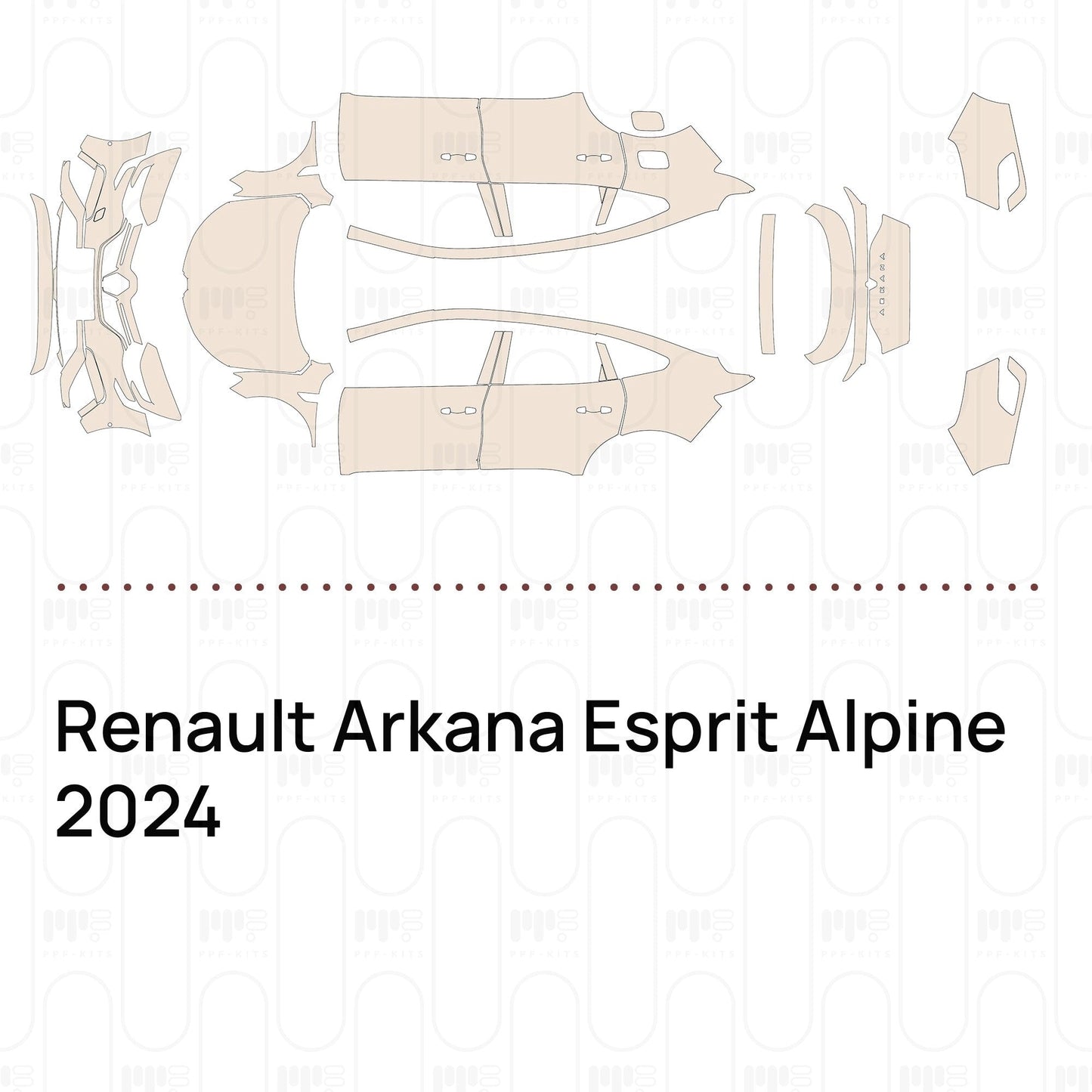 Pre-CutPPFRenaultArkanaEspritAlpine2024
