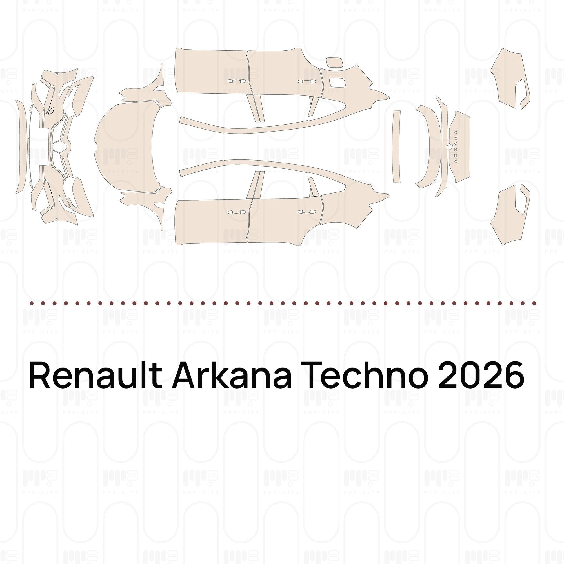Pre-CutPPFRenaultArkanaTechno2026
