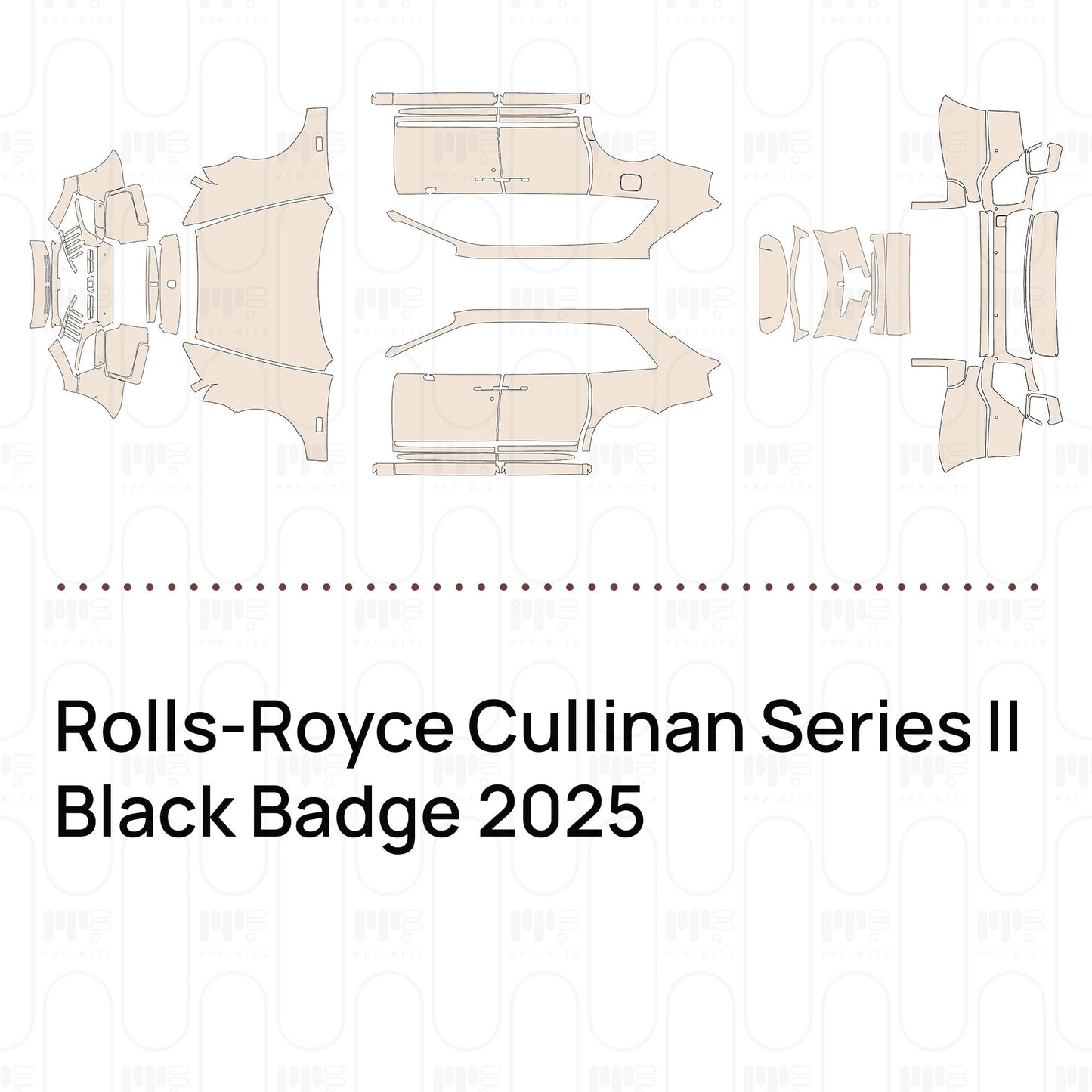 Pre-CutPPFRolls-RoyceCullinanSeriesIIBlackBadge2025