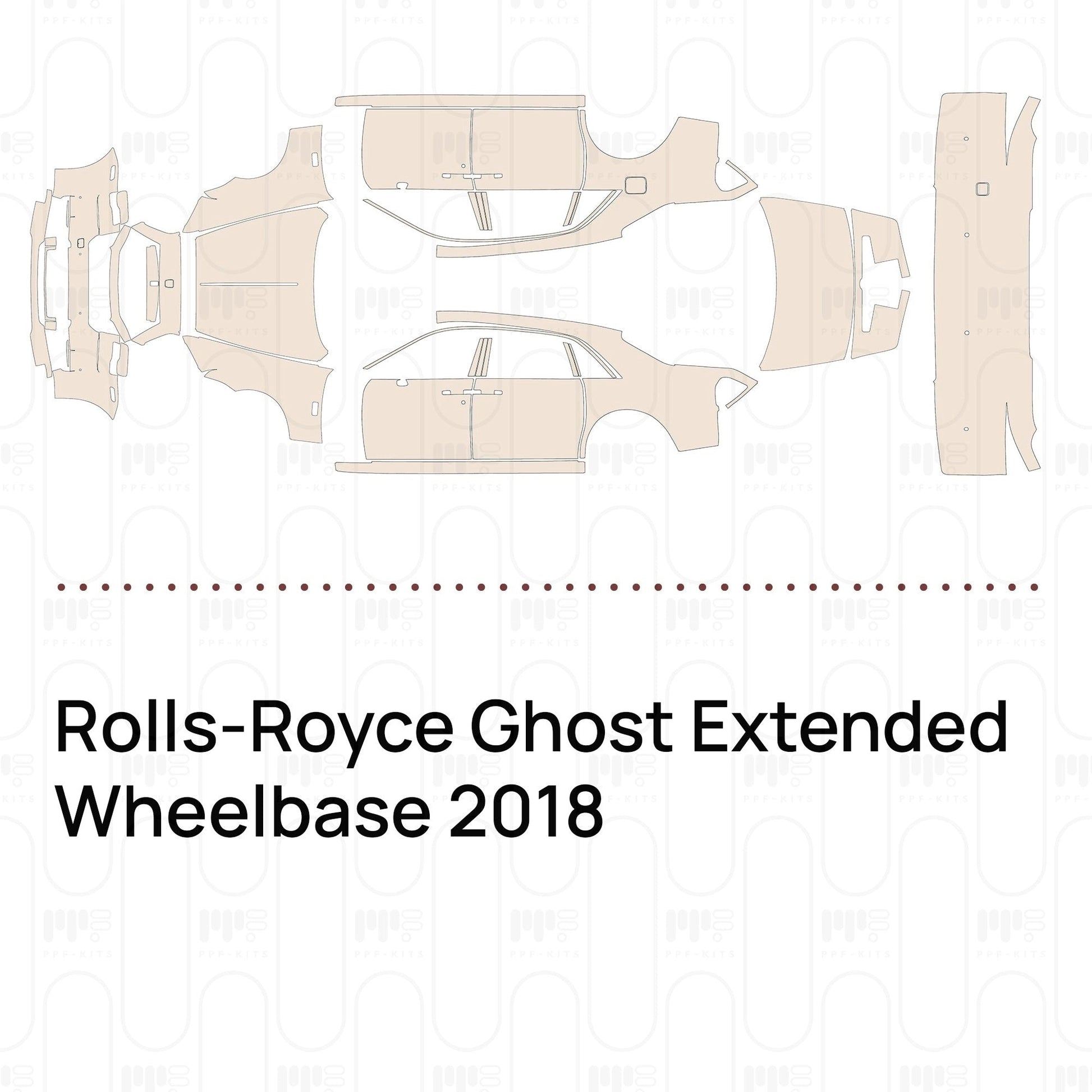 Pre-CutPPFRolls-RoyceGhostExtendedWheelbase2018